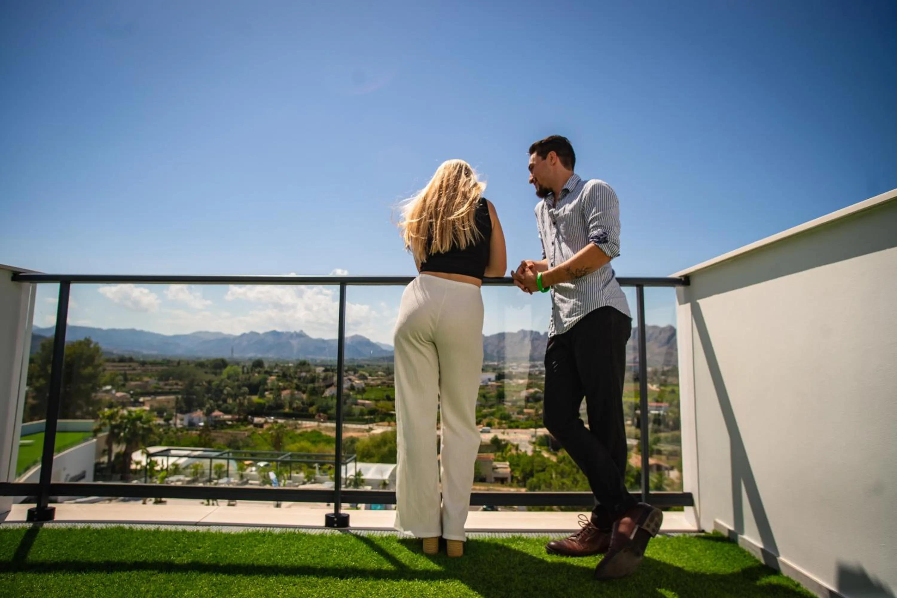 Balcony/Terrace in Syncrosfera Fitness & Spa Health Hotel Boutique