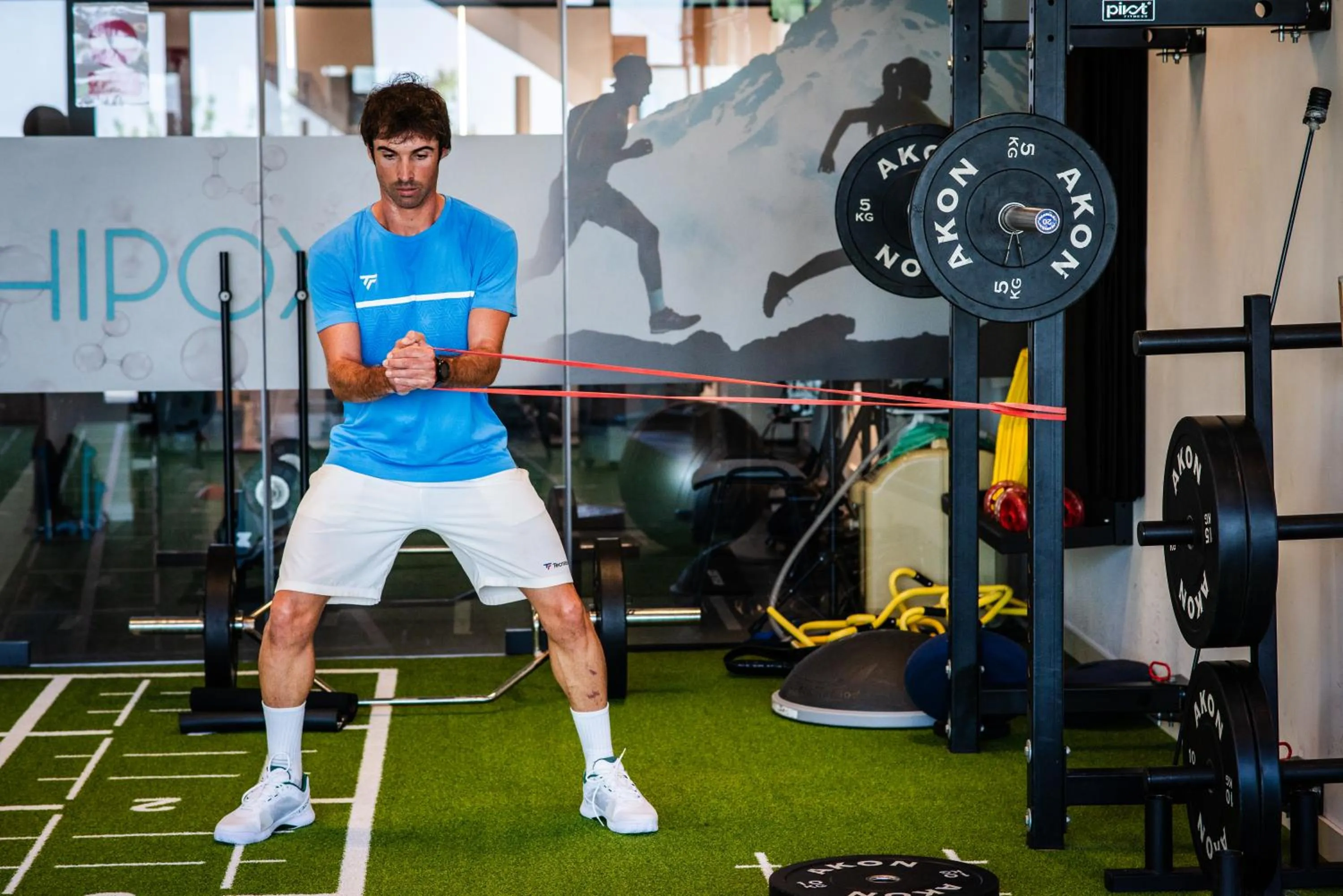 Fitness centre/facilities in Syncrosfera Fitness & Spa Health Hotel Boutique