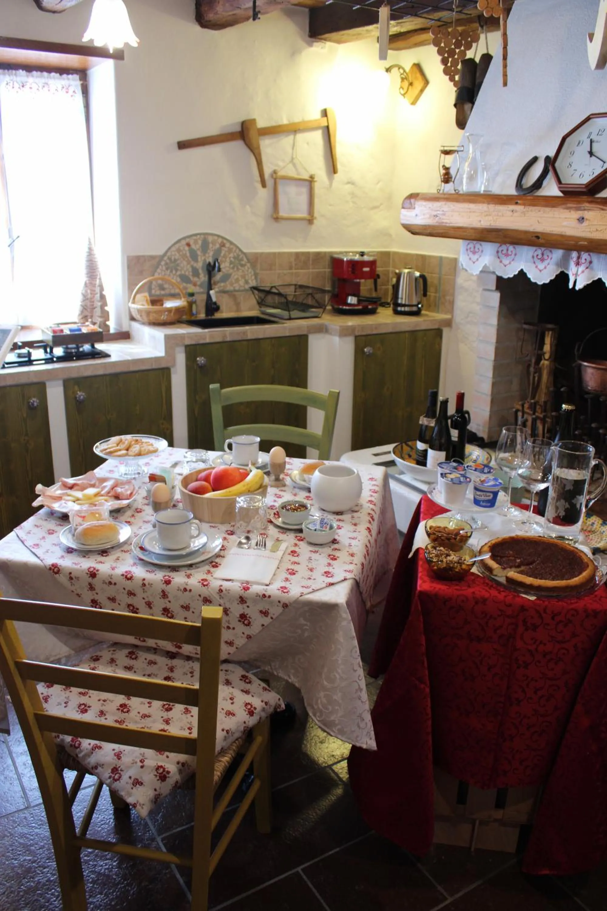 Food and drinks in Giuliva B&B