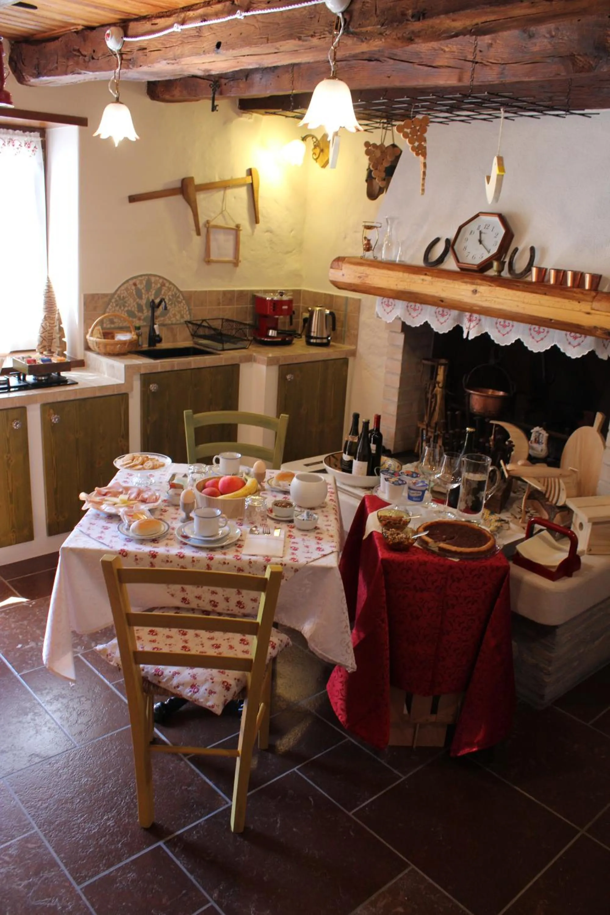 Food and drinks in Giuliva B&B