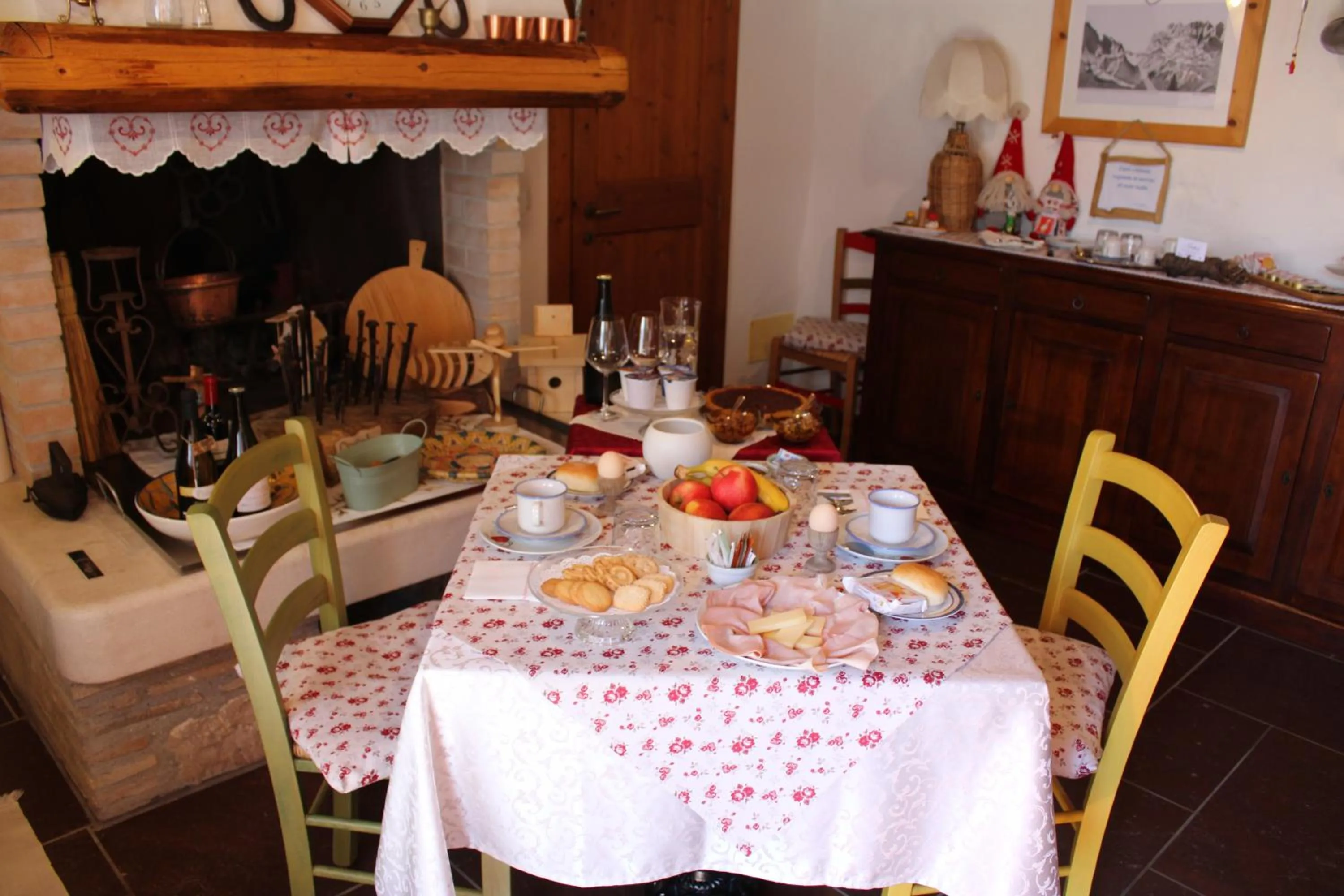 Food and drinks in Giuliva B&B