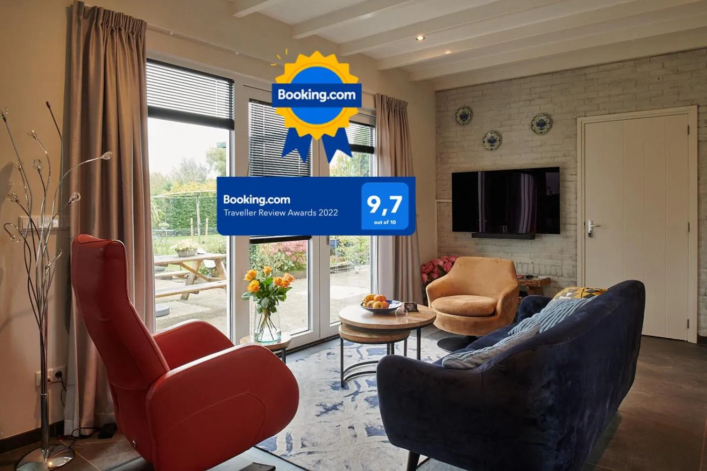 Living room in B&B WELKOM Zierikzee