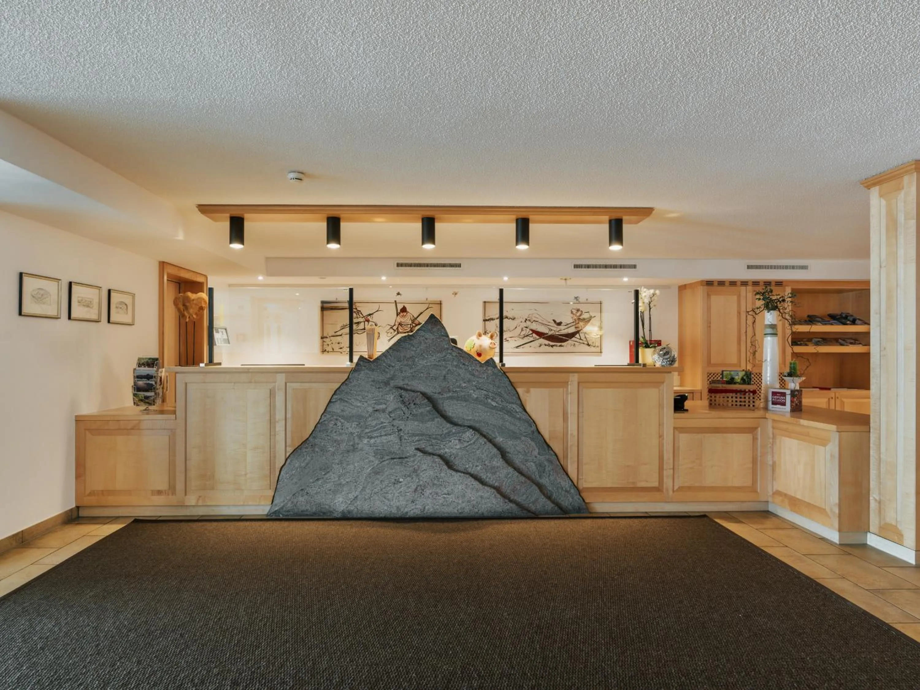 Lobby or reception in Hotel Zimba