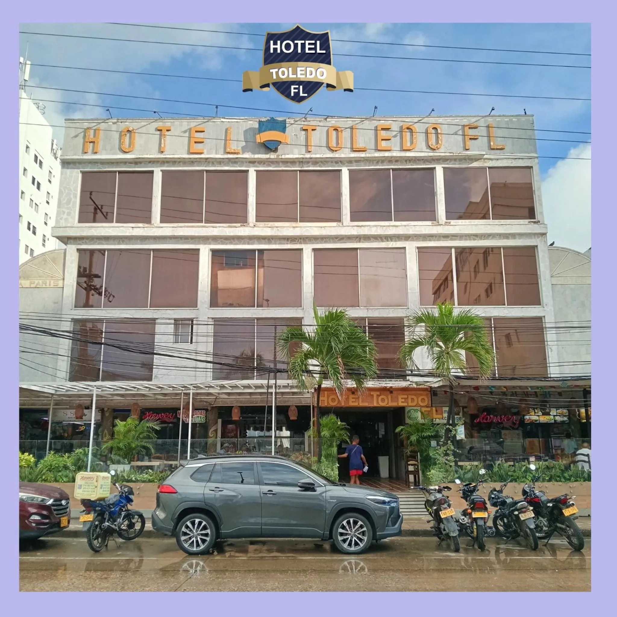 Property building in Hotel Toledo FL