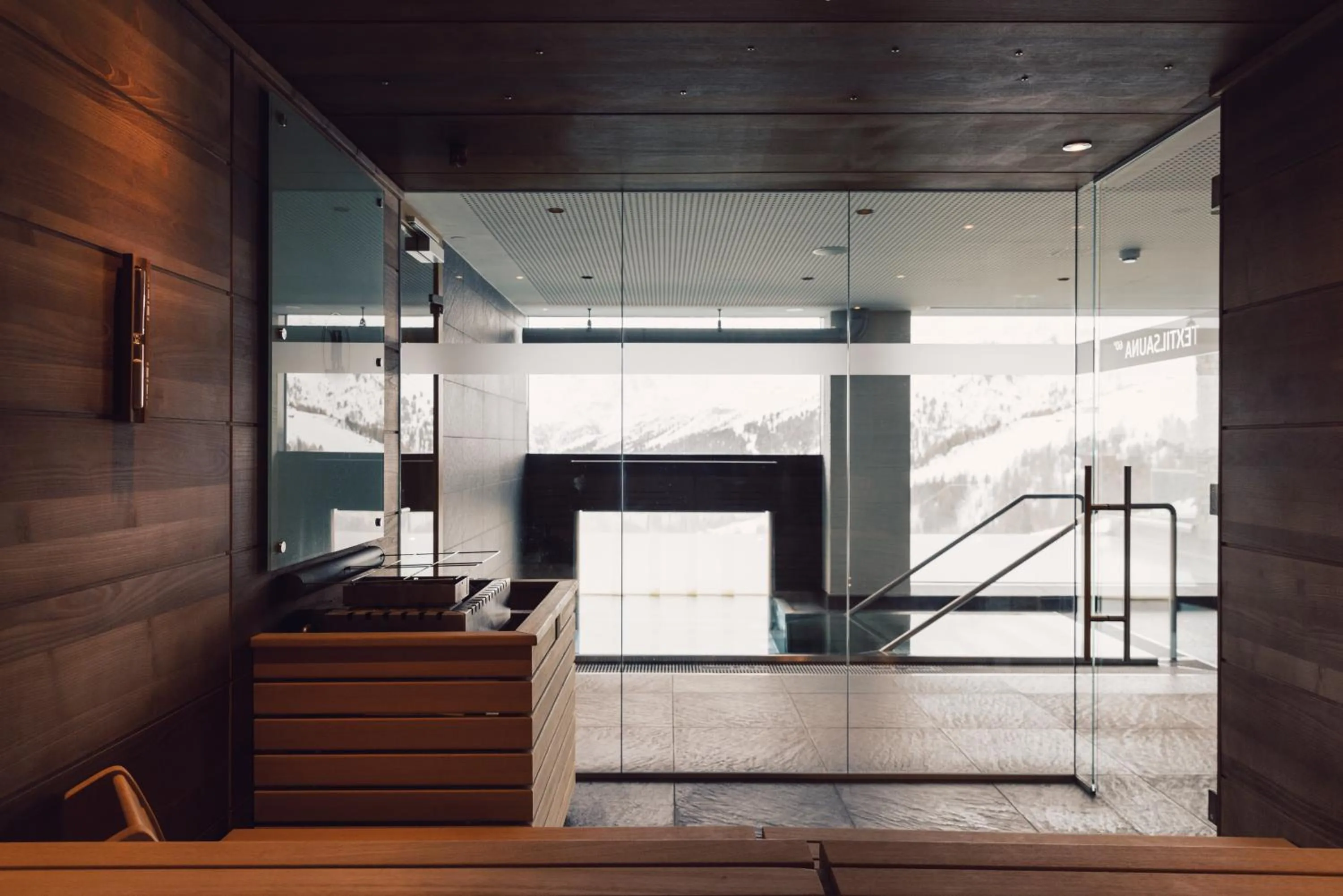 Spa and wellness centre/facilities in Hotel Schöne Aussicht