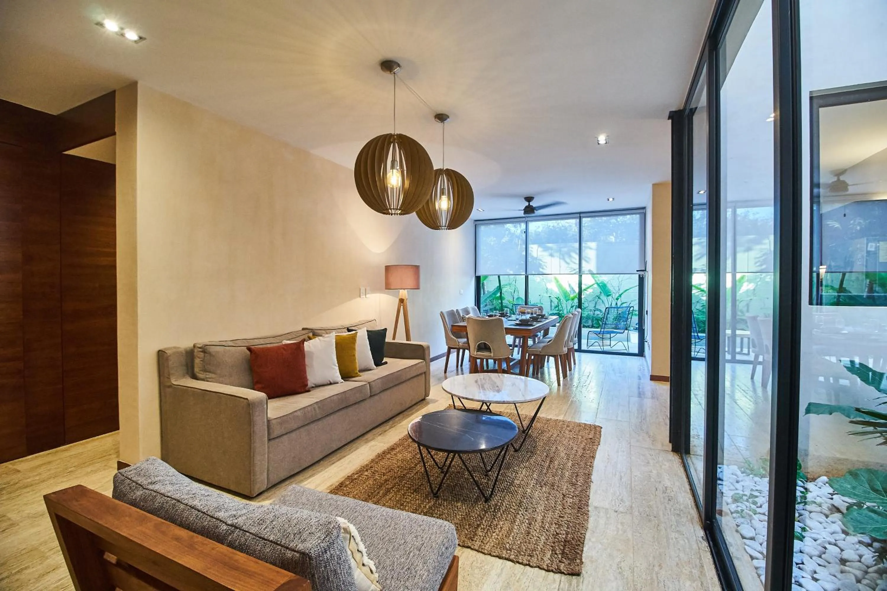 Living room in Don Quijote - Private pool & Beach club access