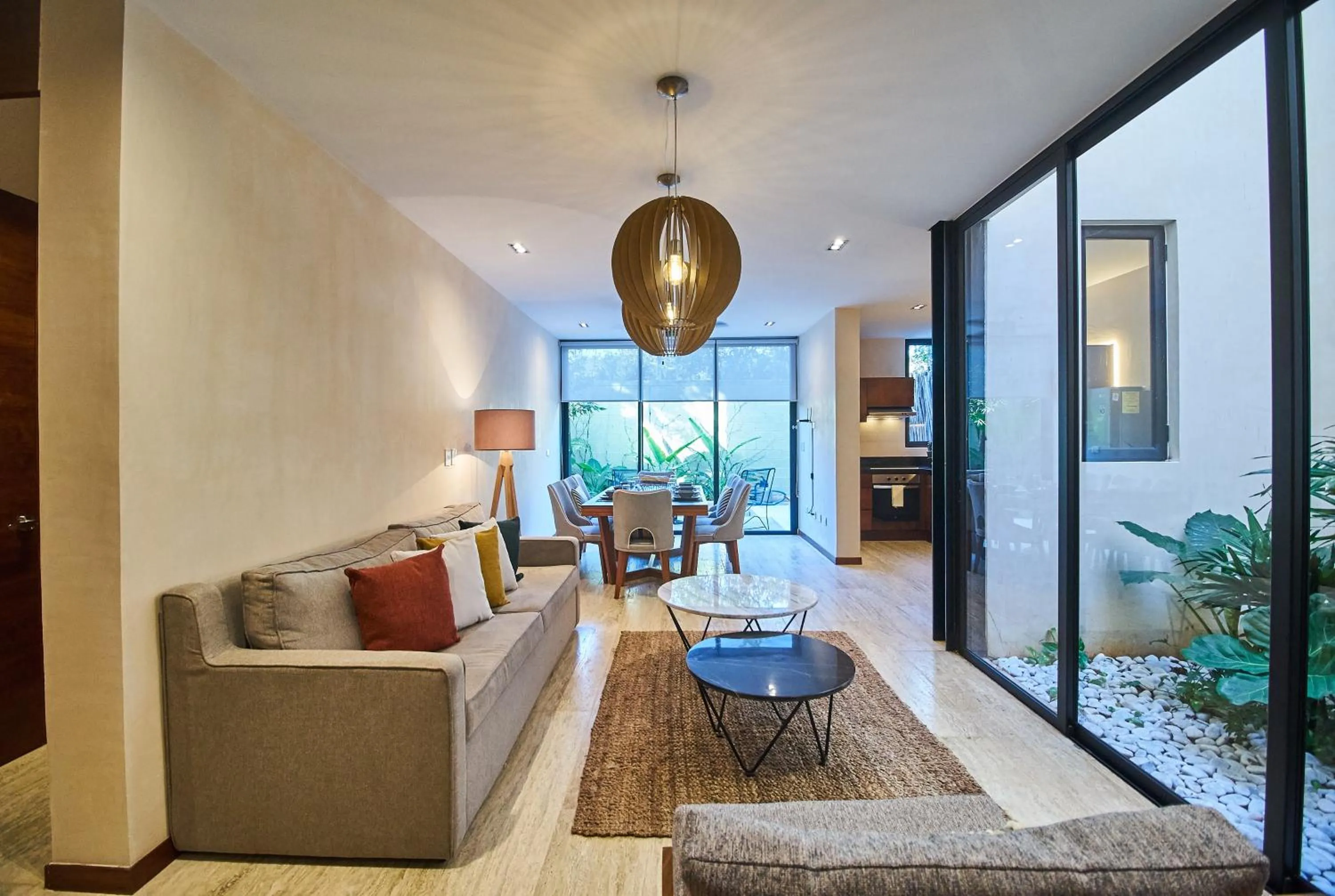 Living room in Don Quijote - Private pool & Beach club access