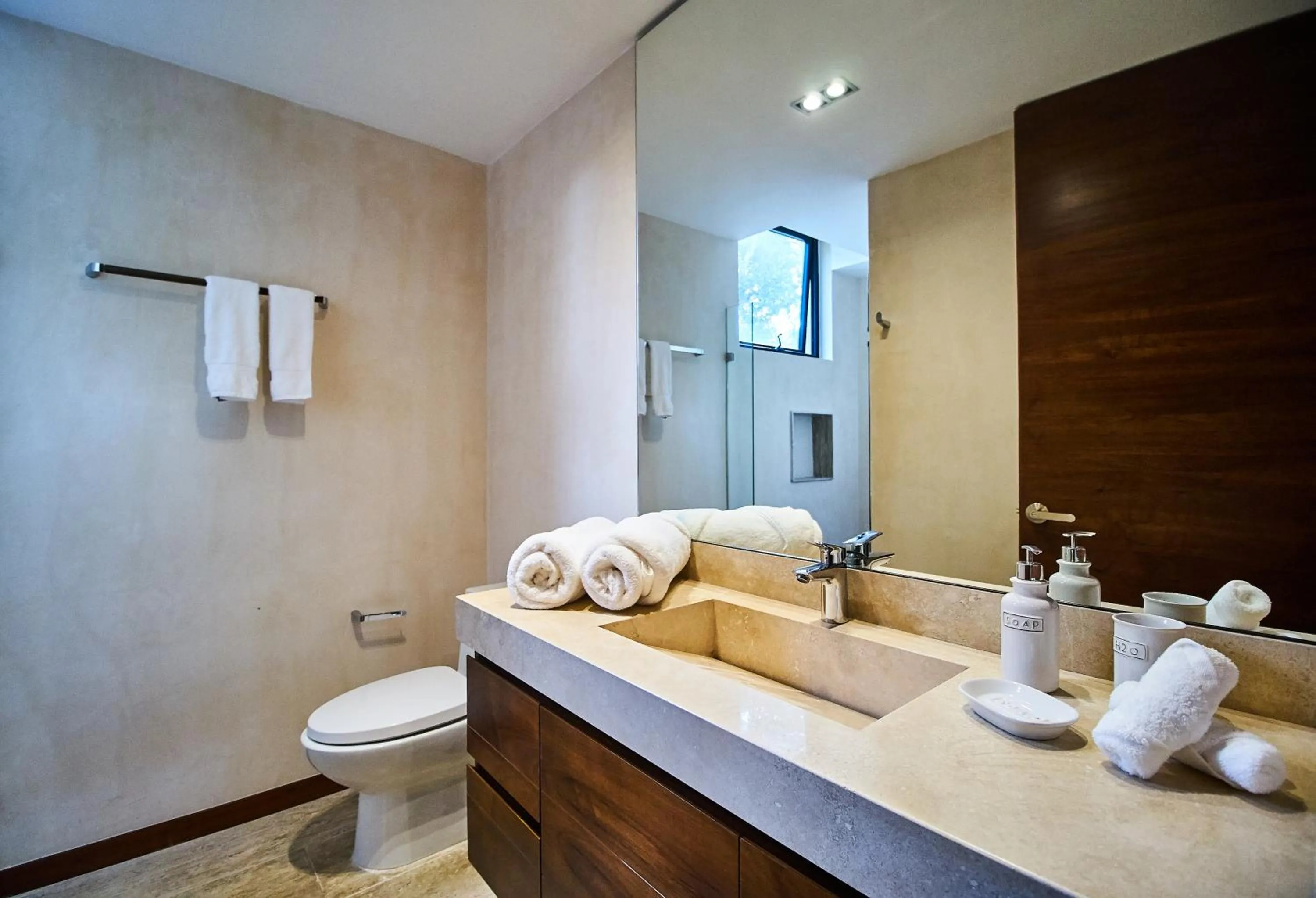 Bathroom in Don Quijote - Private pool & Beach club access