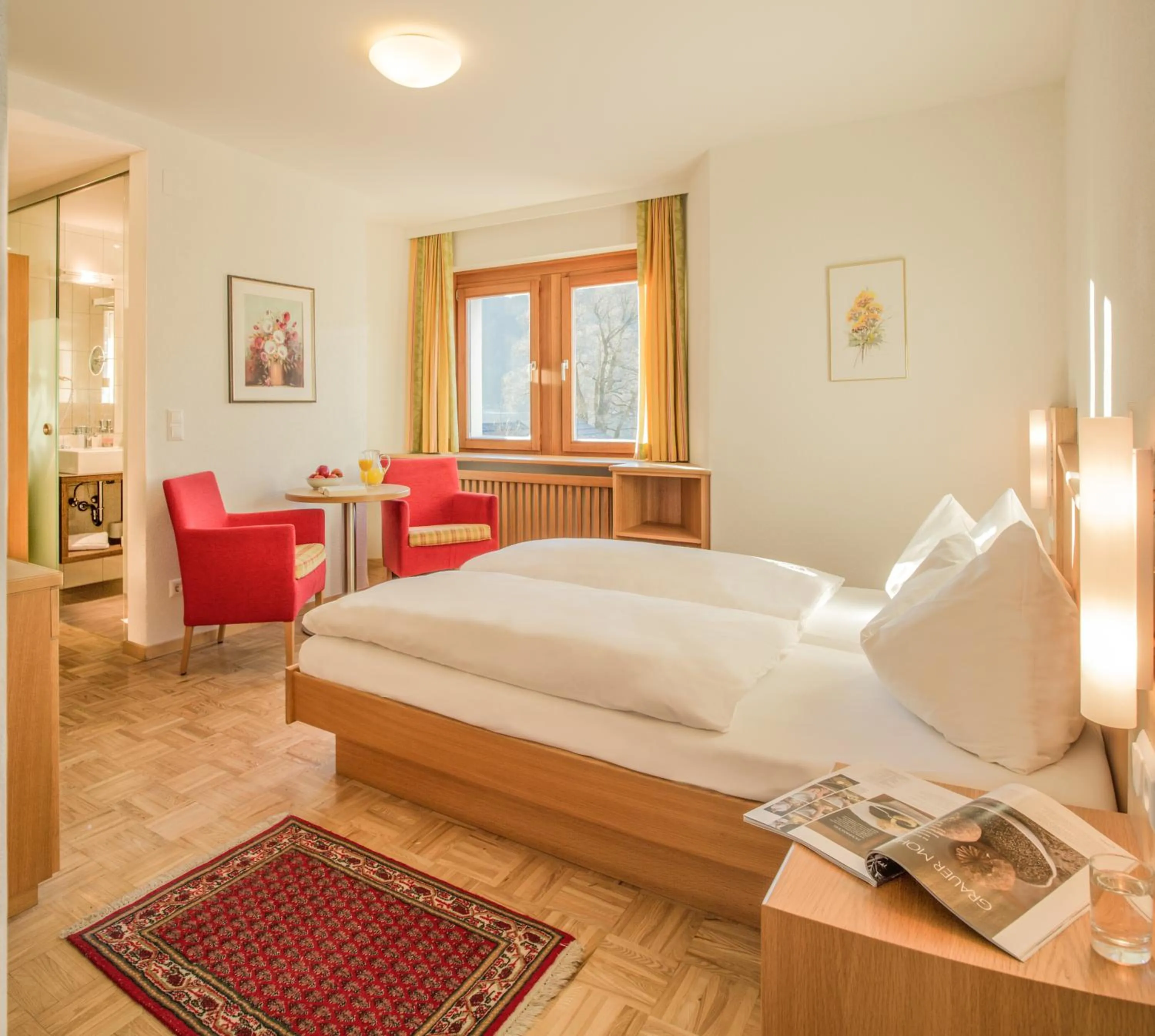 Double Room with Side Lake View in Ferienhof Neusacher Moser