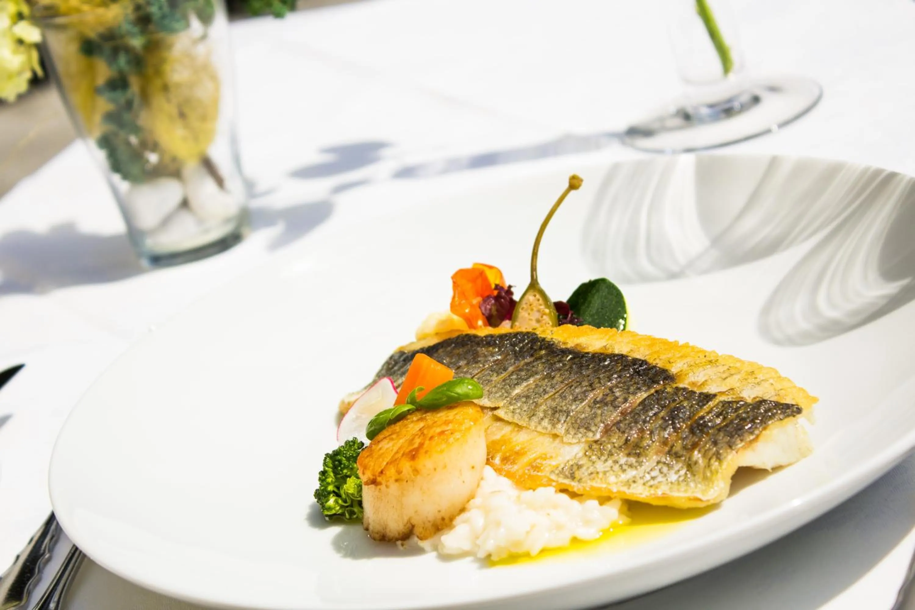 Patio in Schlosshotel Rosenau Superior