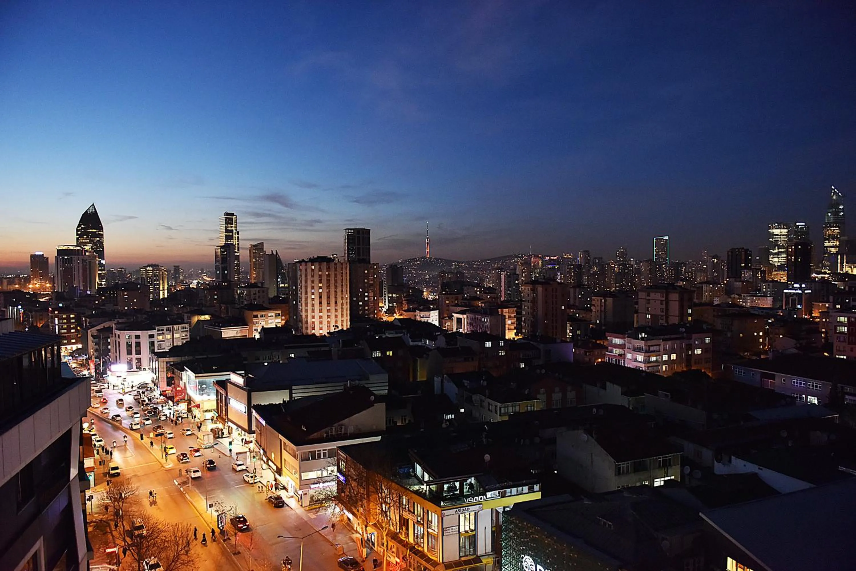 City view in Kerthill Hotel