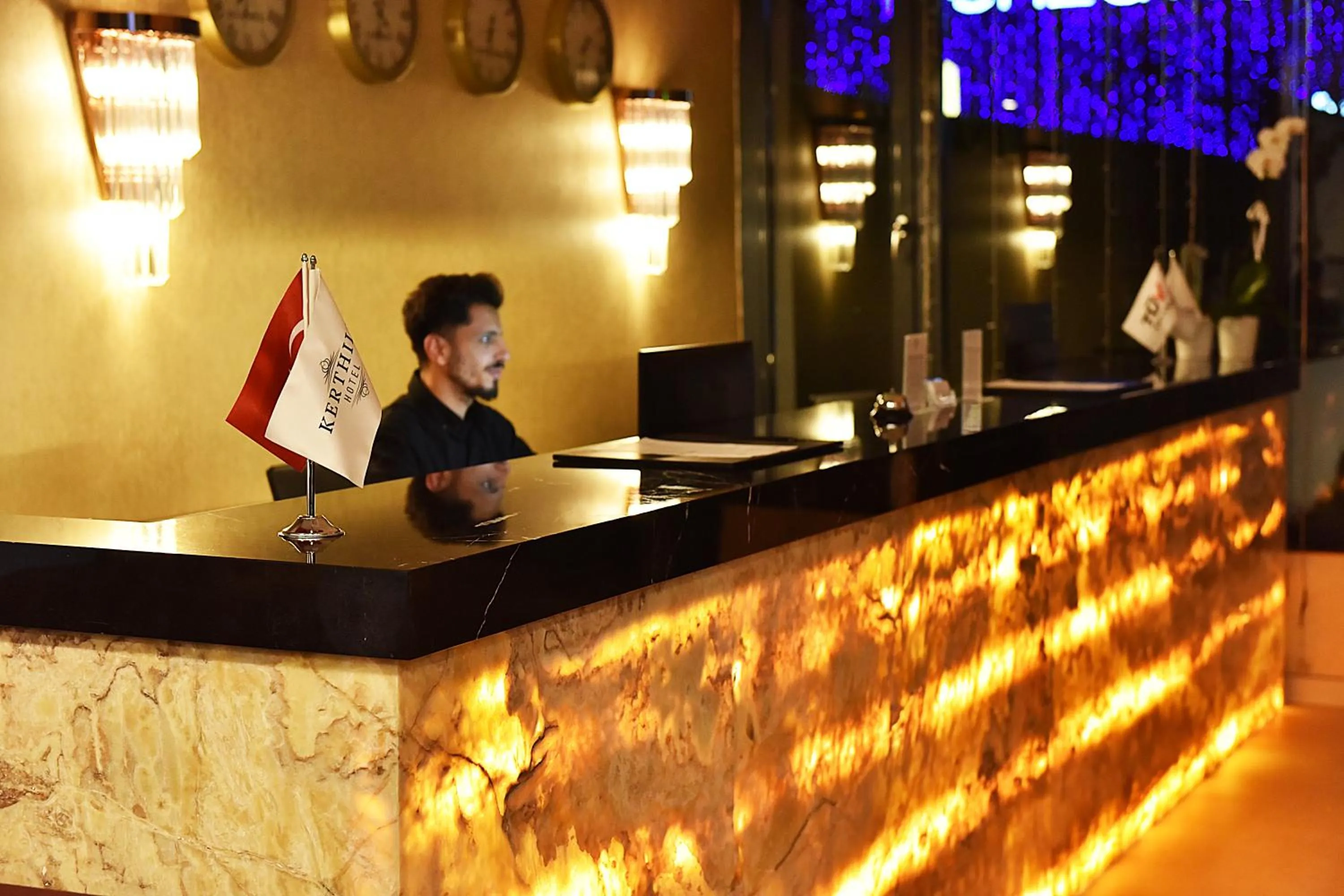 Lobby or reception in Kerthill Hotel