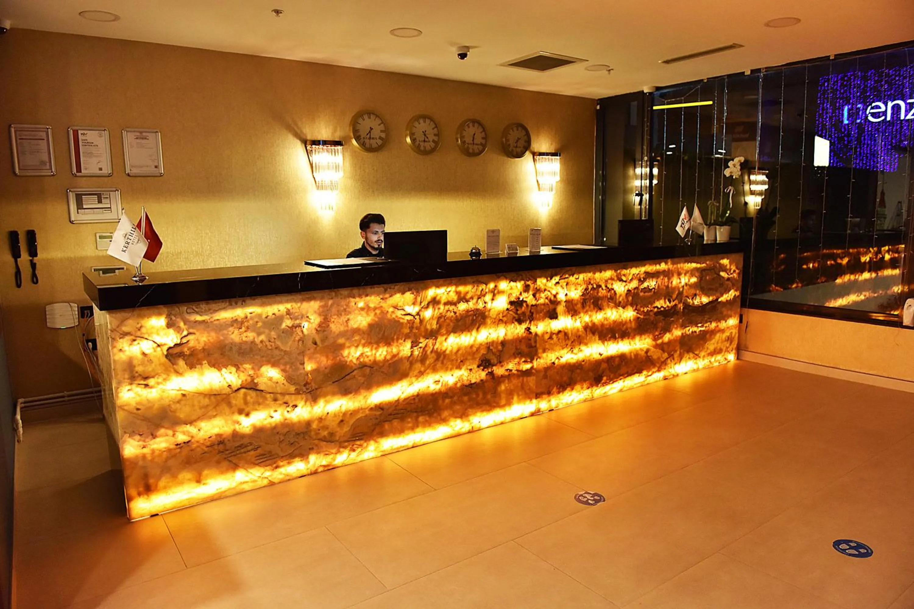 Lobby or reception in Kerthill Hotel