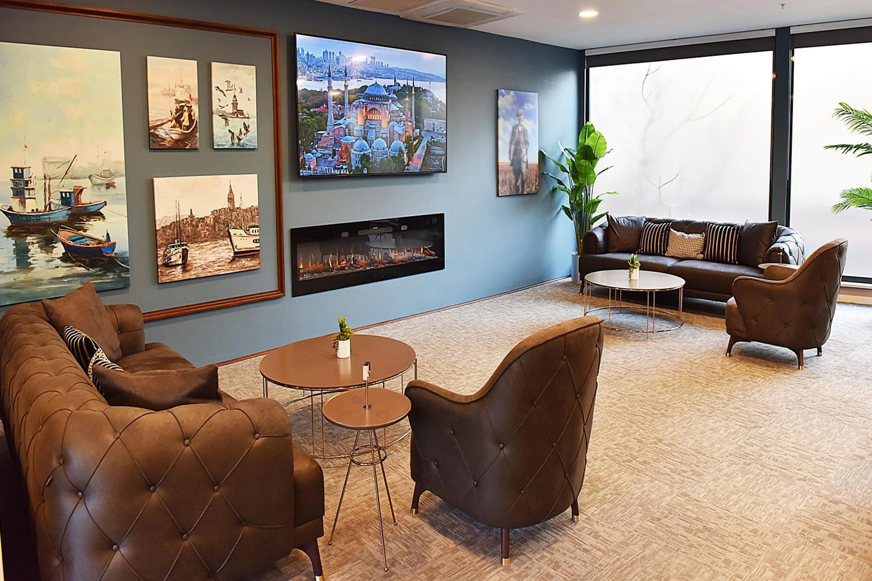 Seating area in Kerthill Hotel