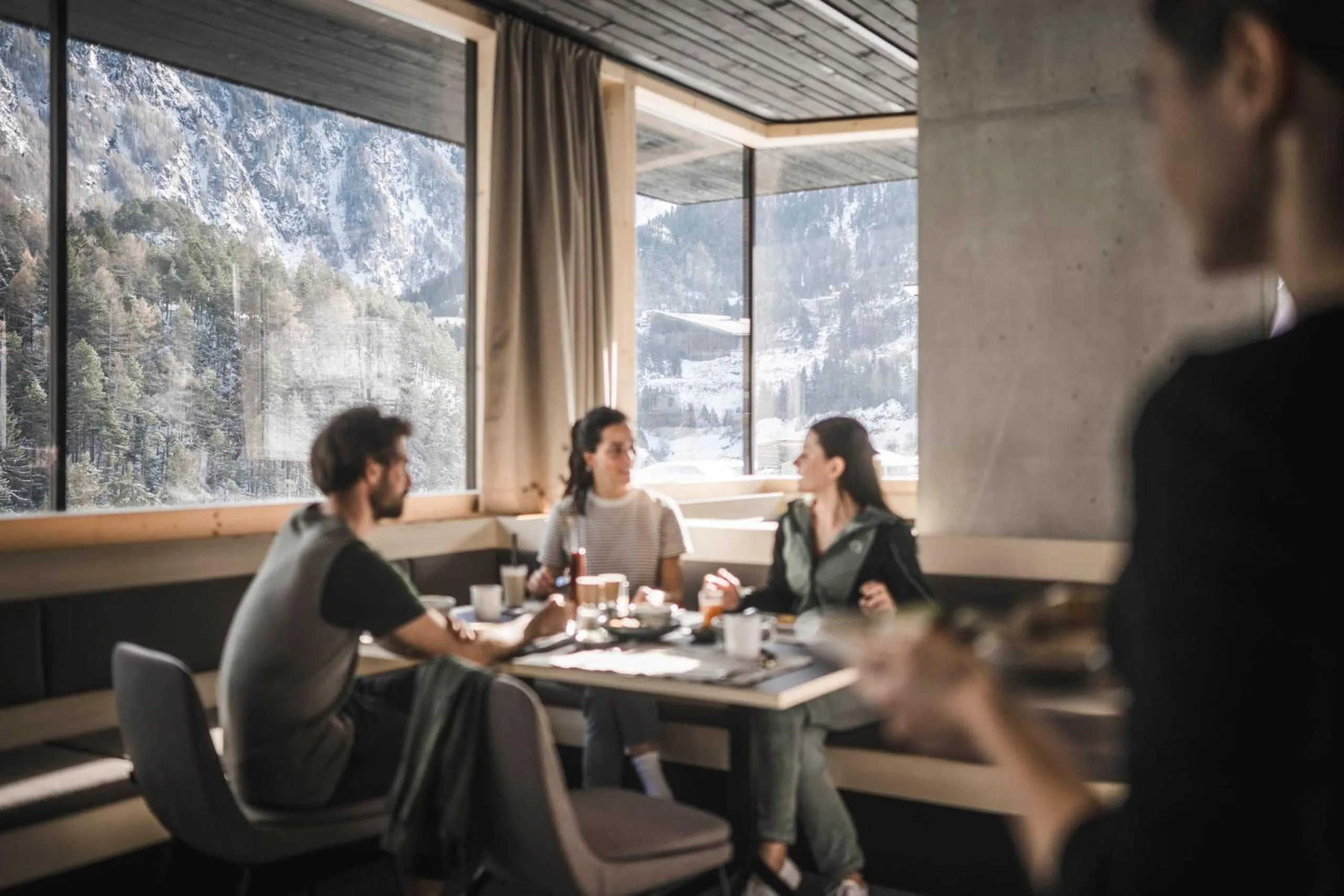 Restaurant/places to eat in Sportlers Lodge Sölden lifestyle-lässig-anders