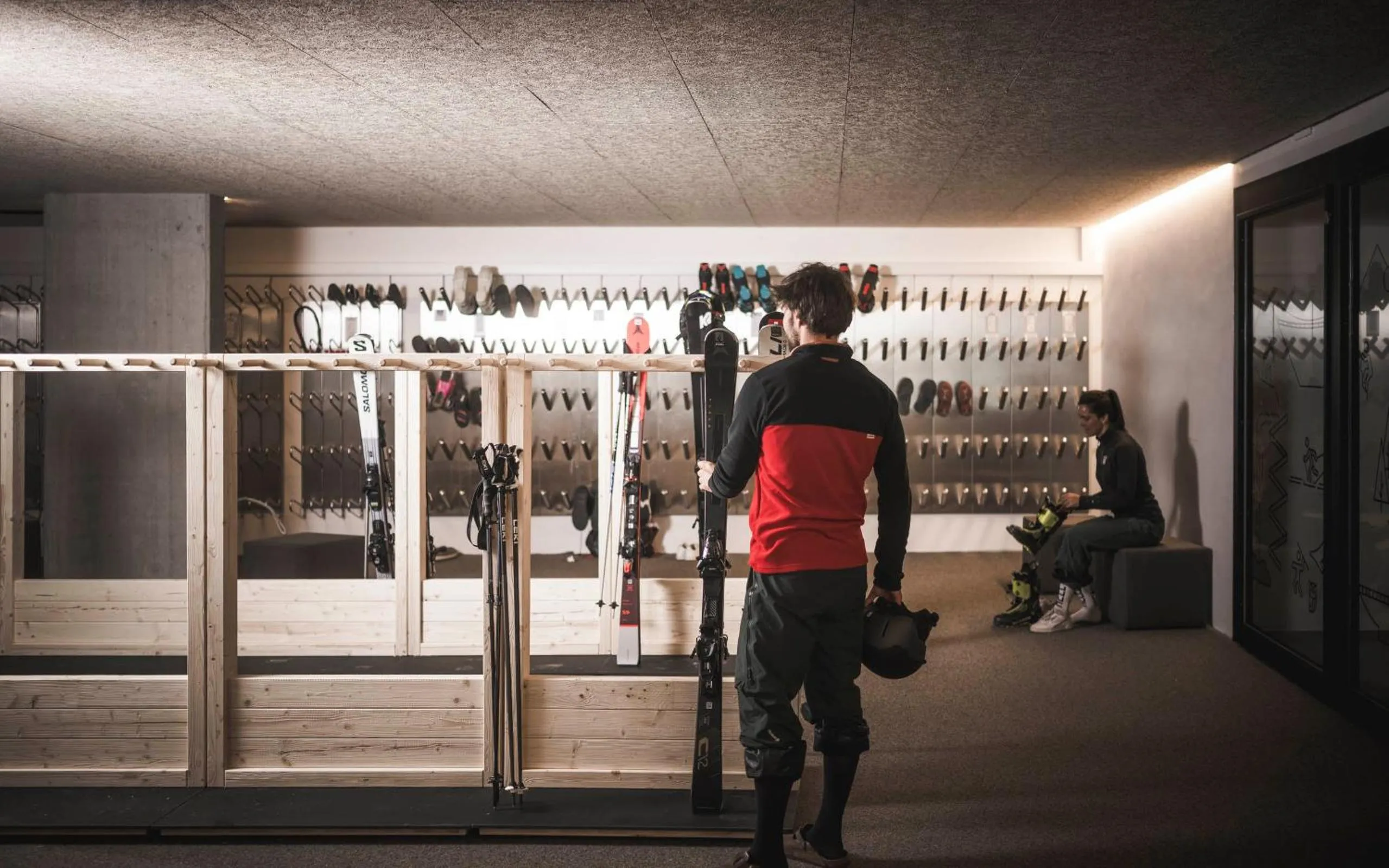 Skiing in Sportlers Lodge Sölden lifestyle-lässig-anders