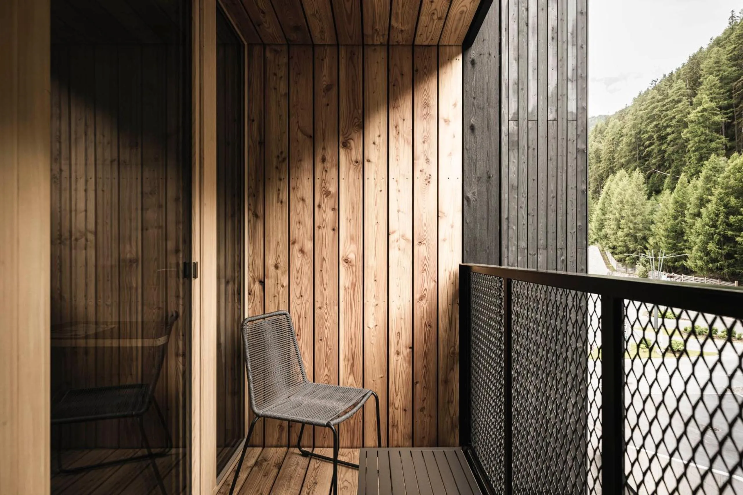 Balcony/Terrace in Sportlers Lodge Sölden lifestyle-lässig-anders