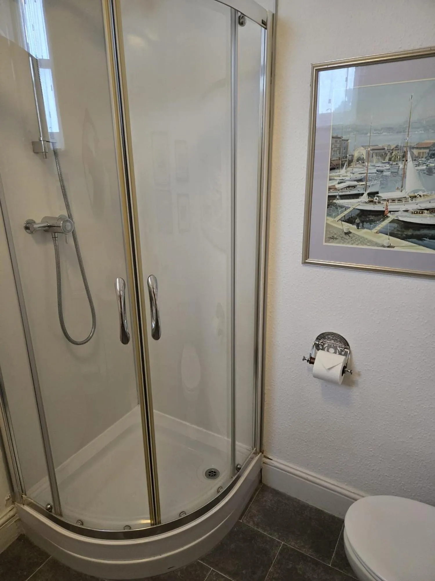 Shower in Holywell House