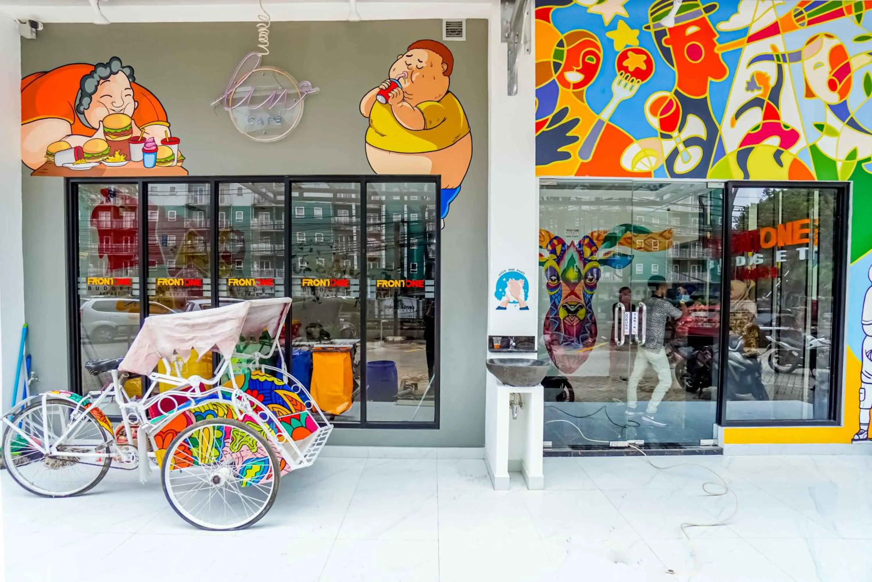 Property building in Front One Budget bekasi