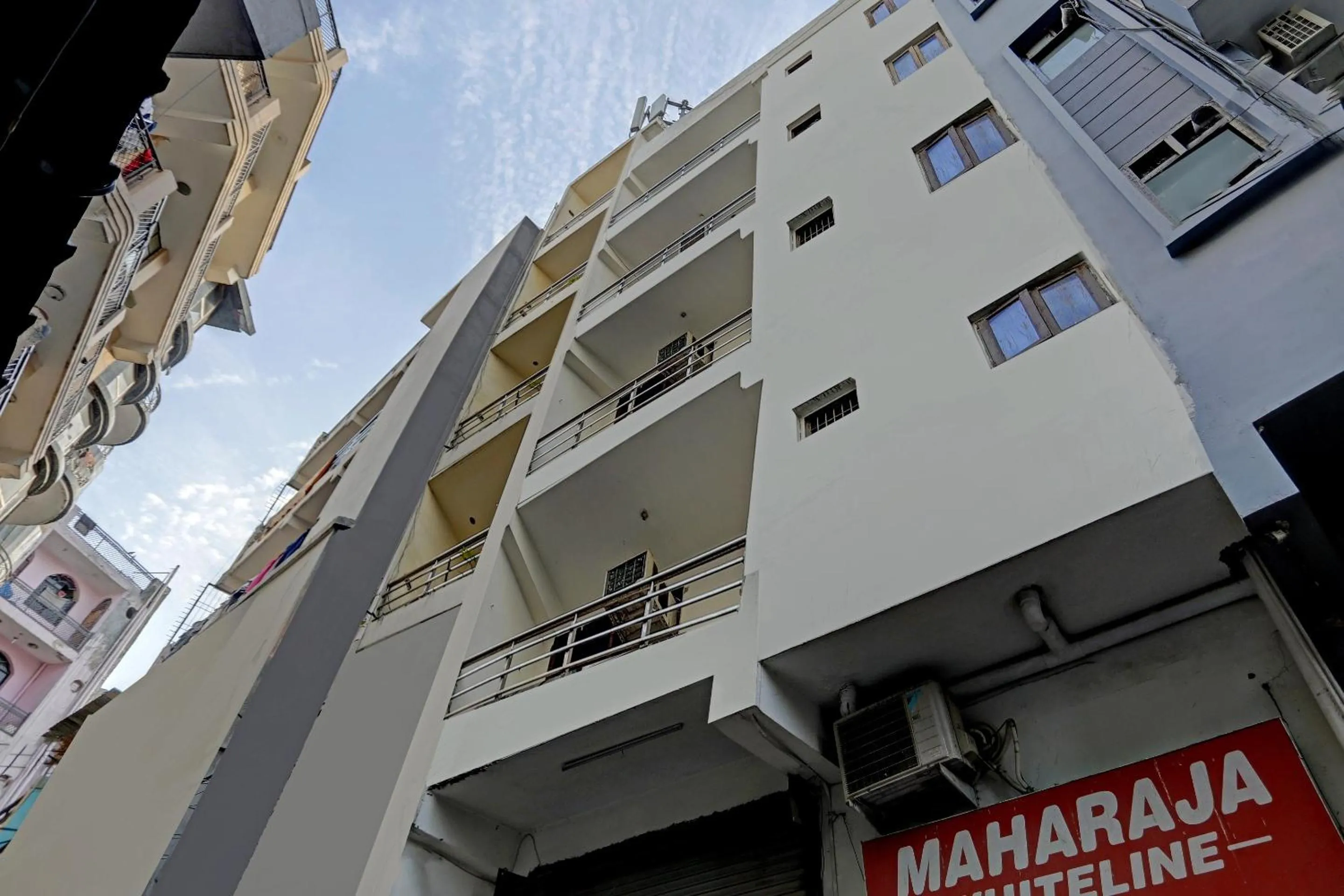 Facade/entrance in RAJ HOTEL VIP