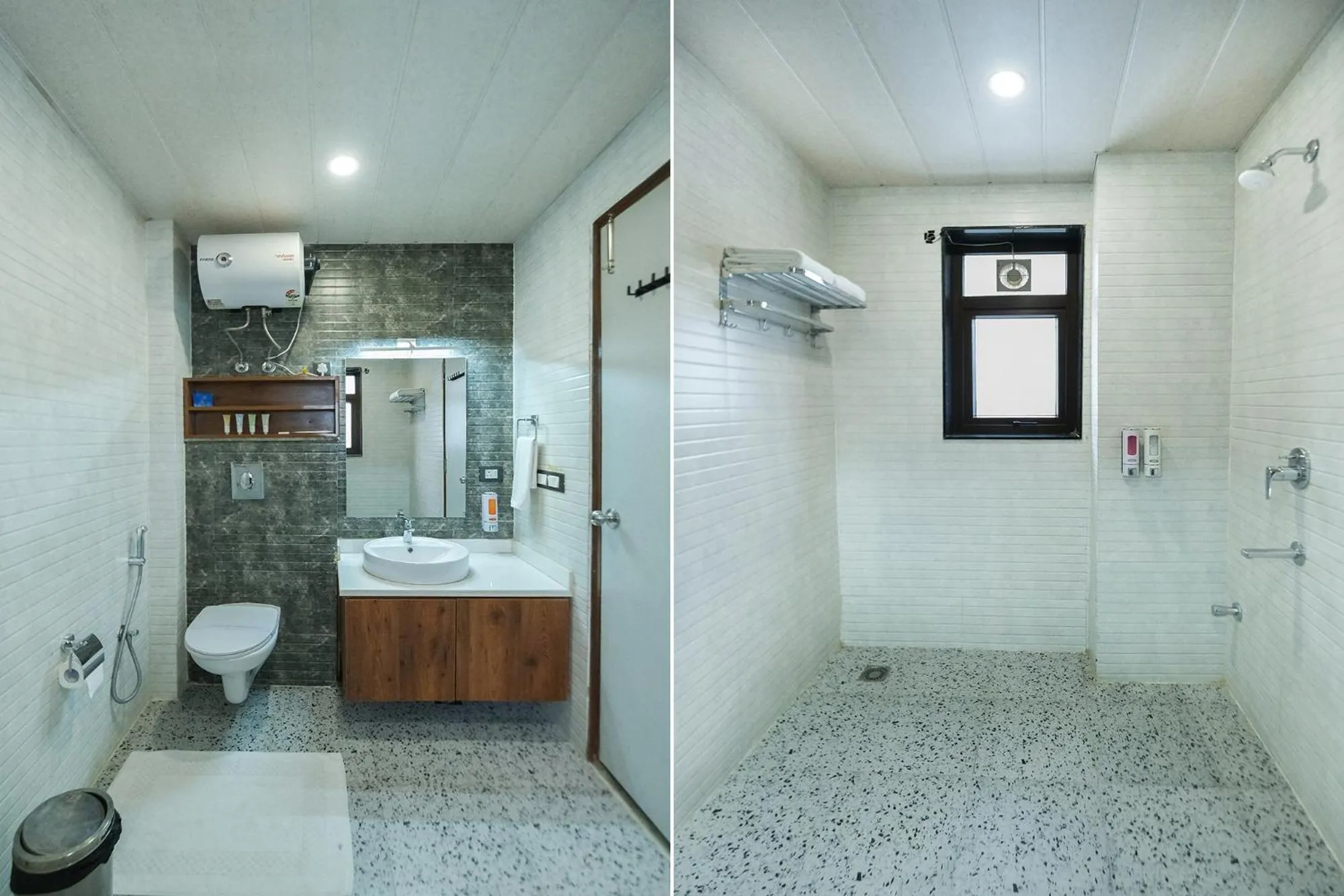 Bathroom in Hotel Golf Inn - Business-Friendly Stay near Golf Course Road, Cyberhub & Metro