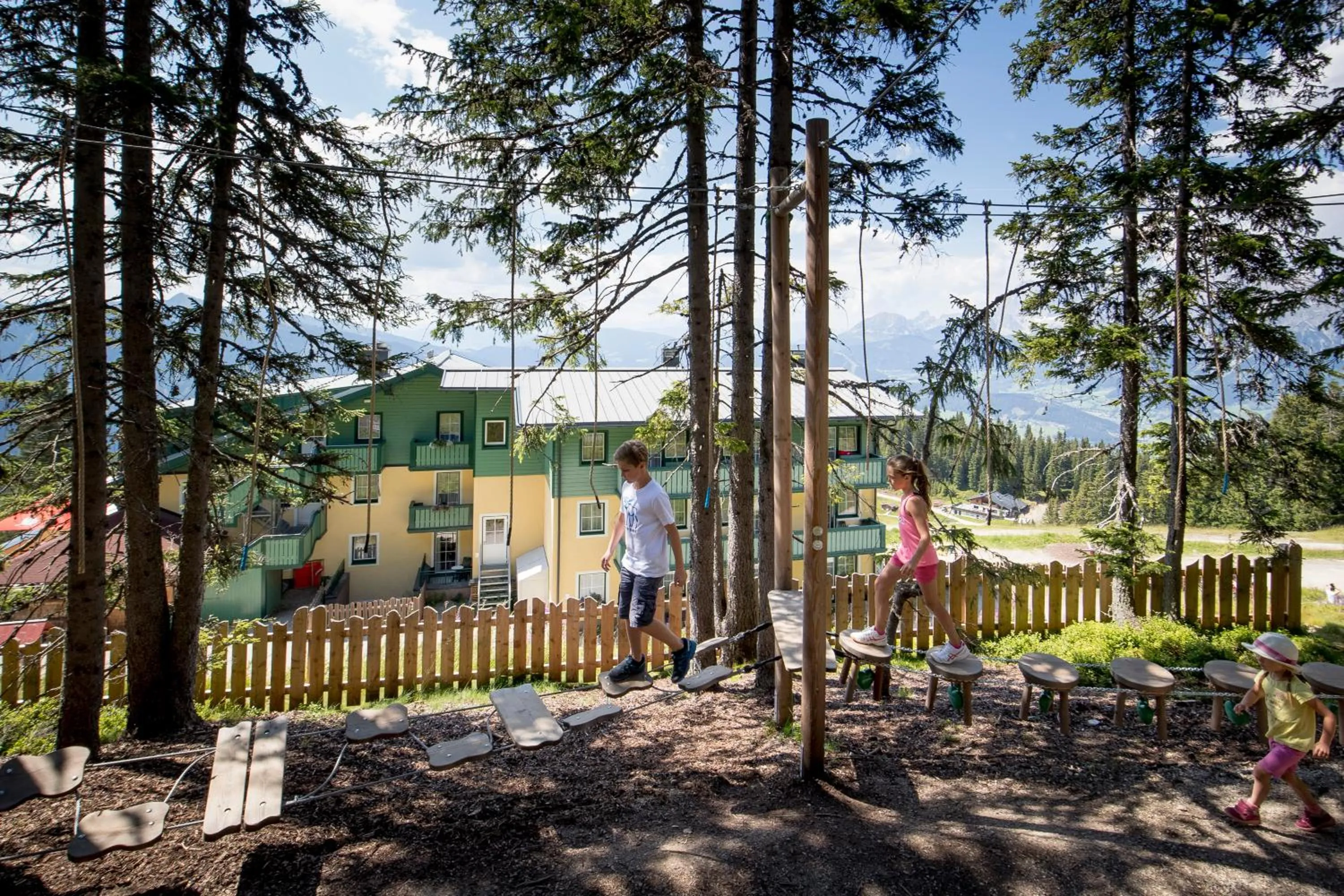 Children play ground in Hotel-Restaurant Planaihof