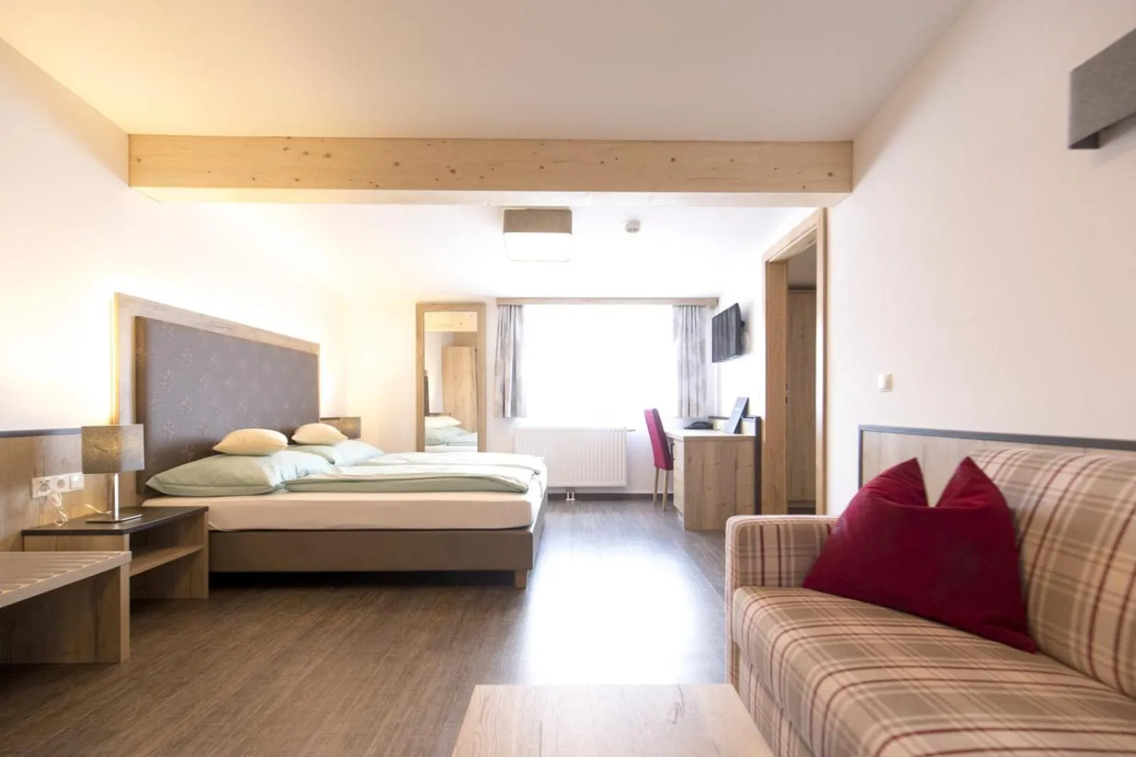 Photo of the whole room, Bed in Hotel-Restaurant Planaihof