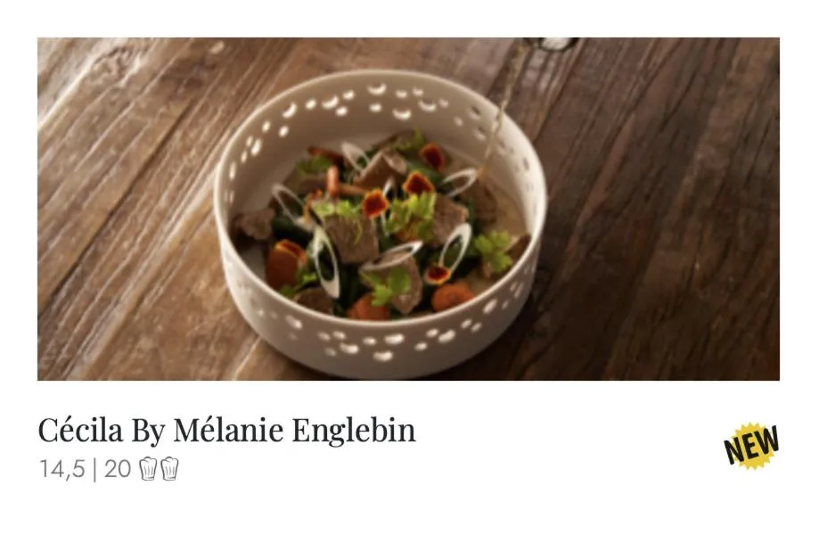 Restaurant/places to eat in Villa Monceau Louvain la neuve