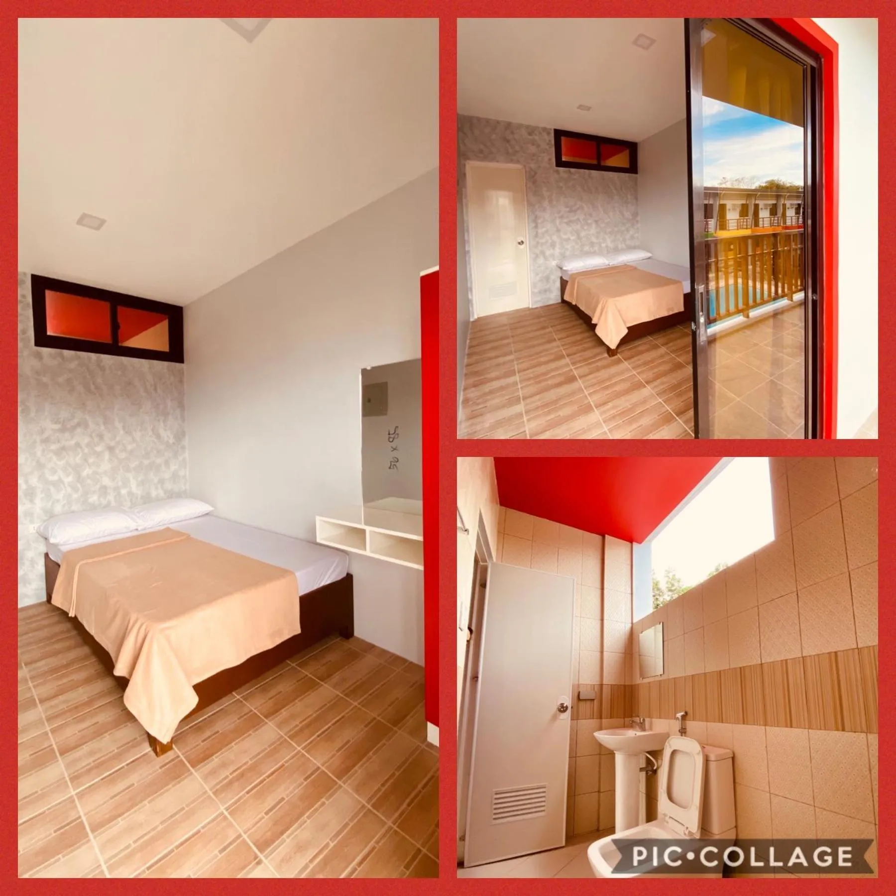 Bed in Cerca Parola Beach Resort