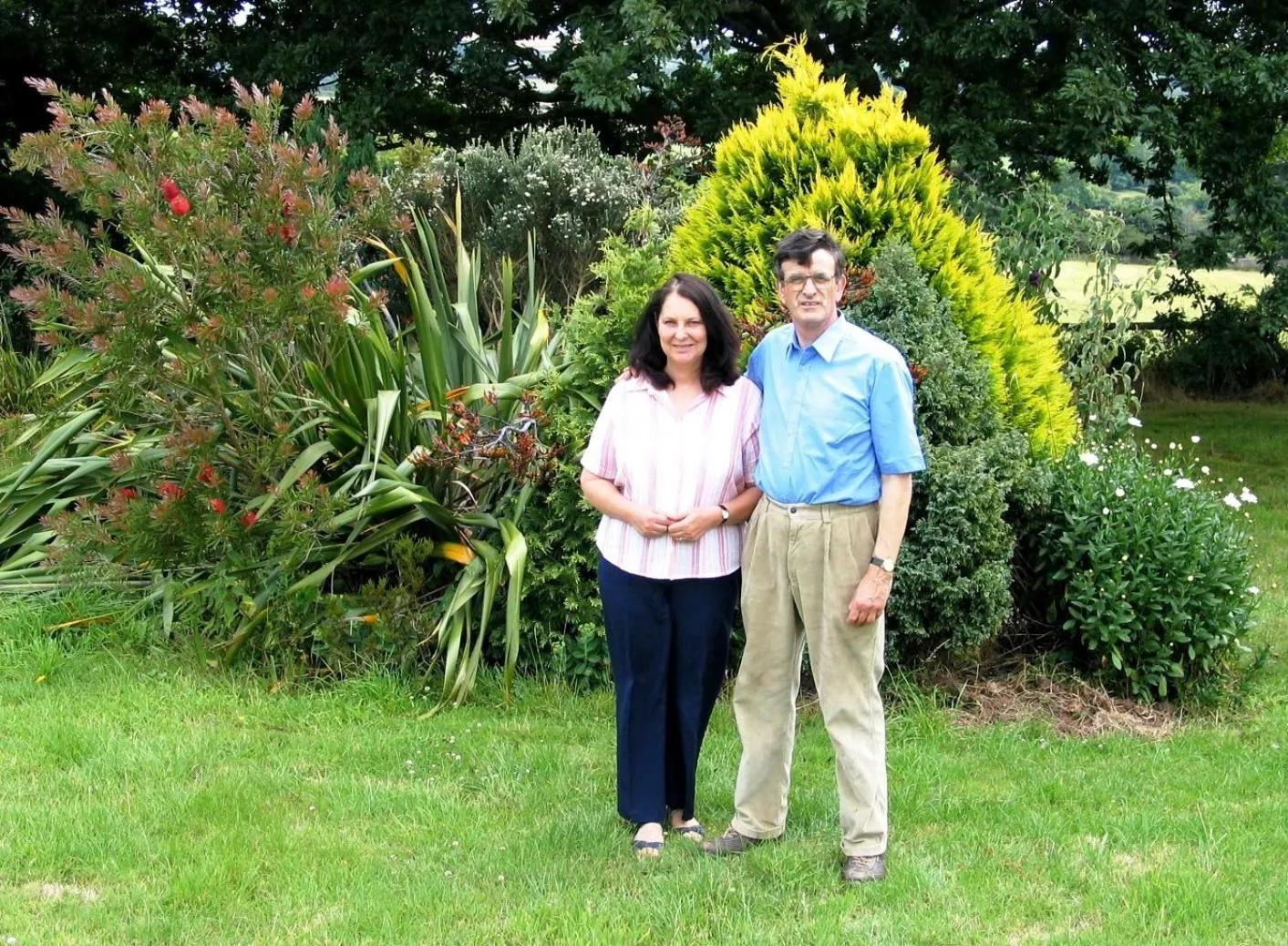 Staff in Lamphey Park