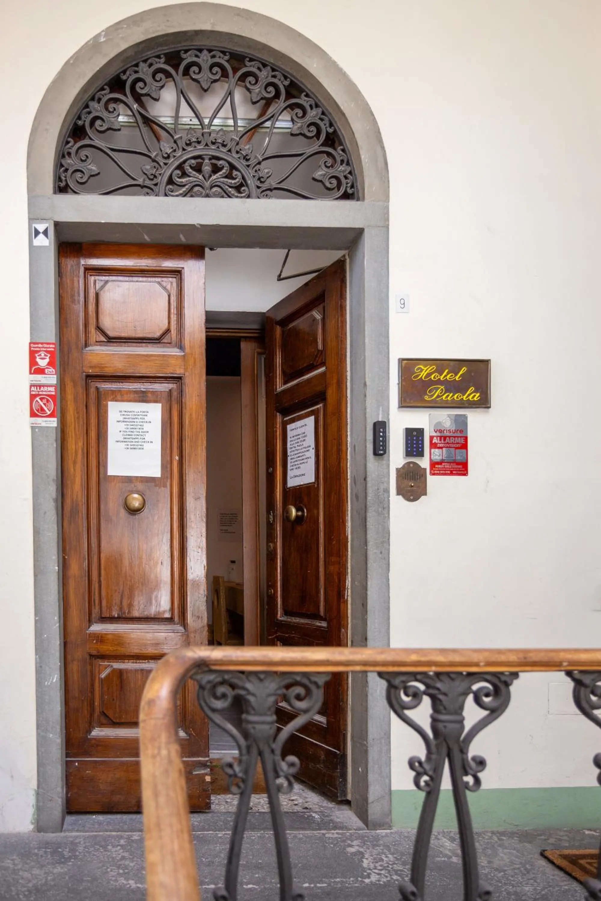 Property building in Hotel Paola