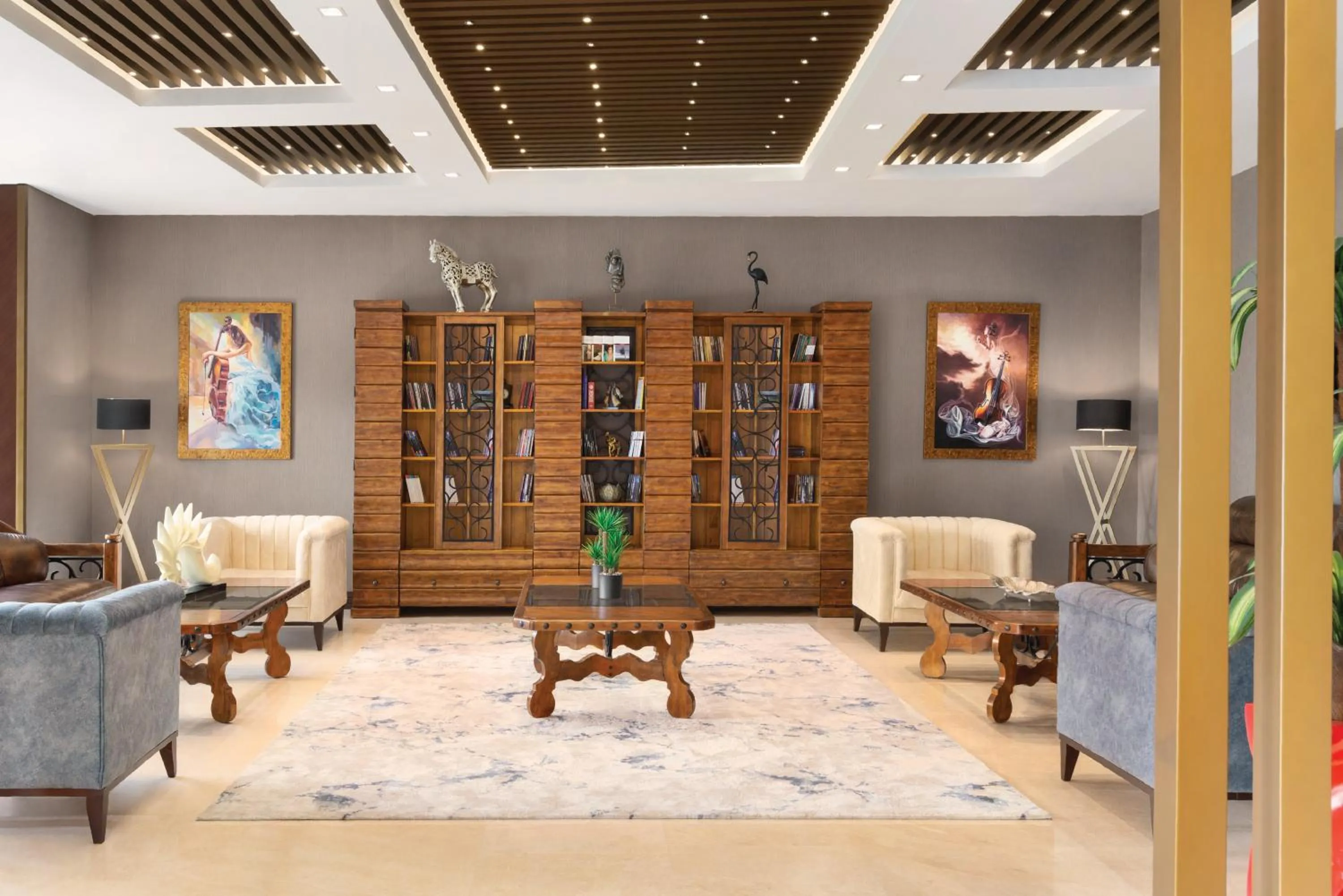 Library in Days Hotel by Wyndham Istanbul Maltepe