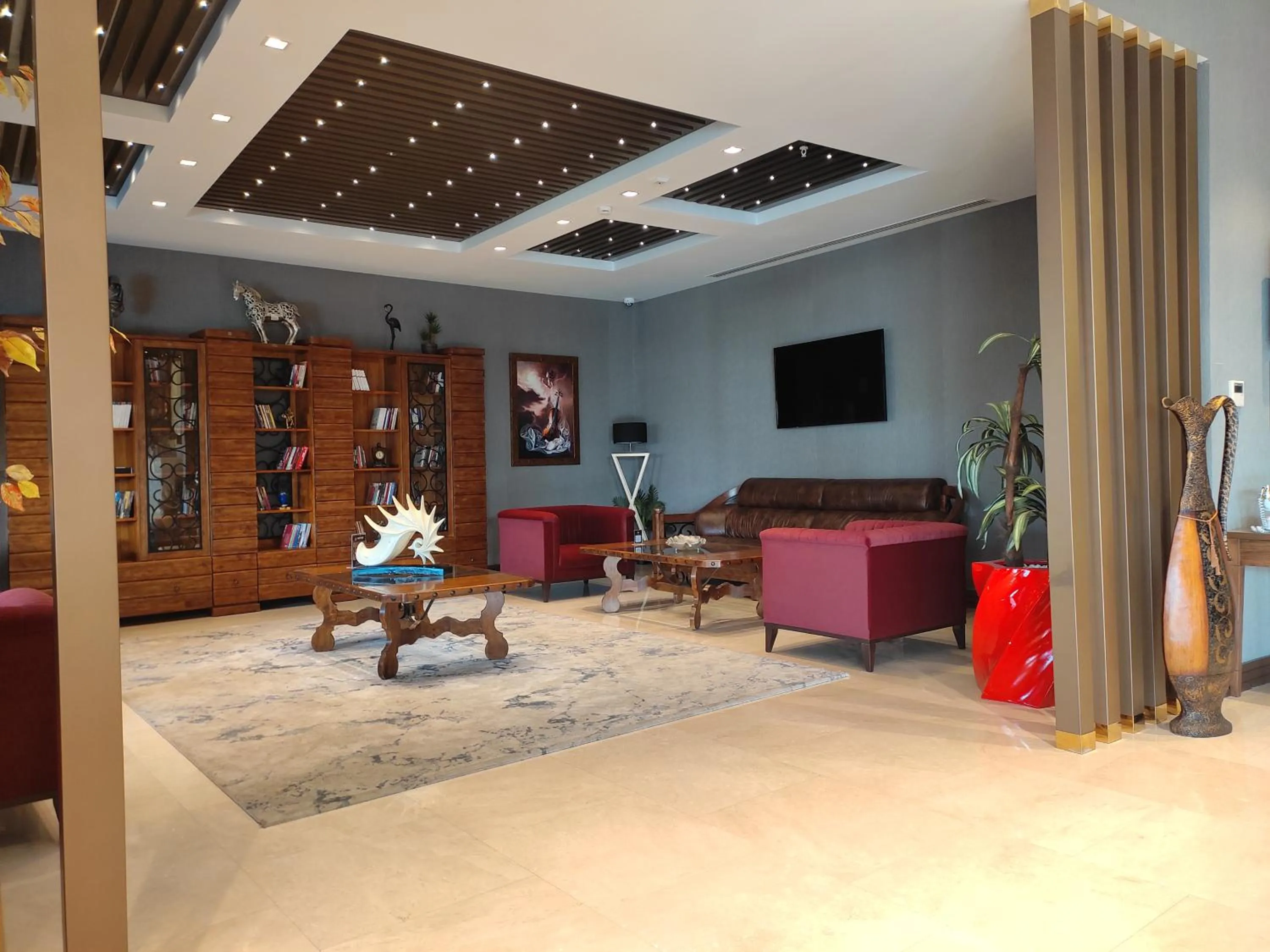 Library in Days Hotel by Wyndham Istanbul Maltepe