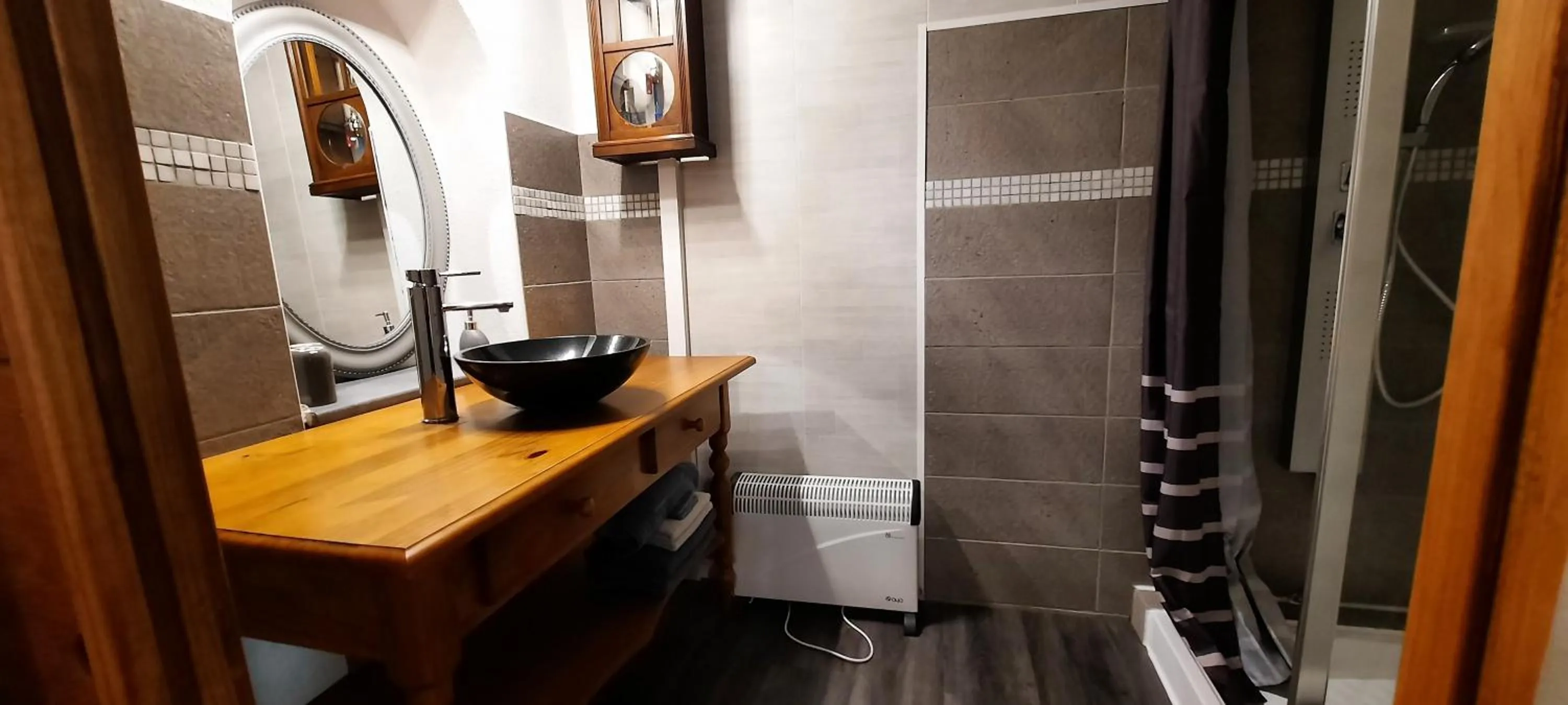 Bathroom in Chambres d'hôtes au Pays des Etangs