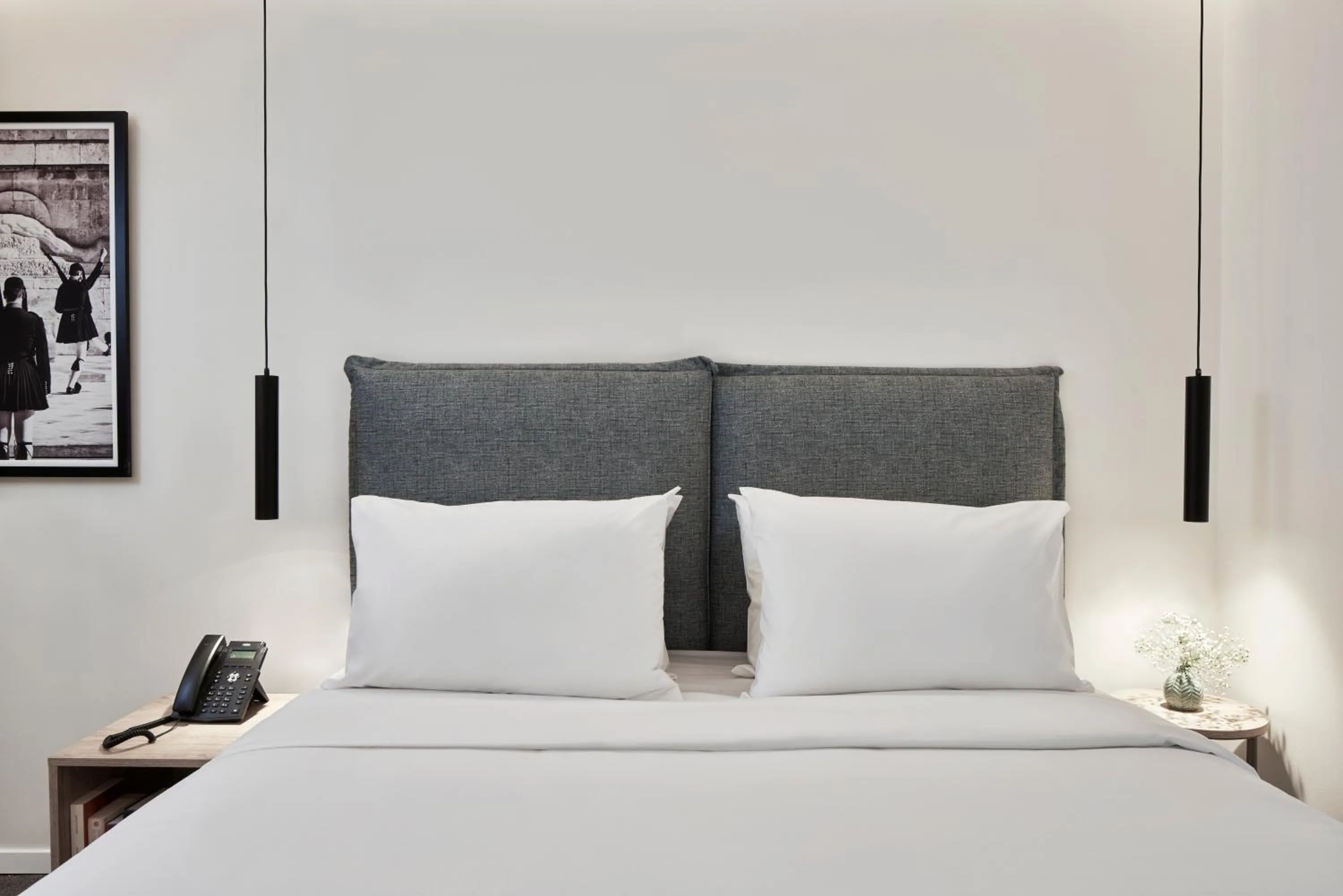 Bed in NLH MONASTIRAKI - Neighborhood Lifestyle Hotels