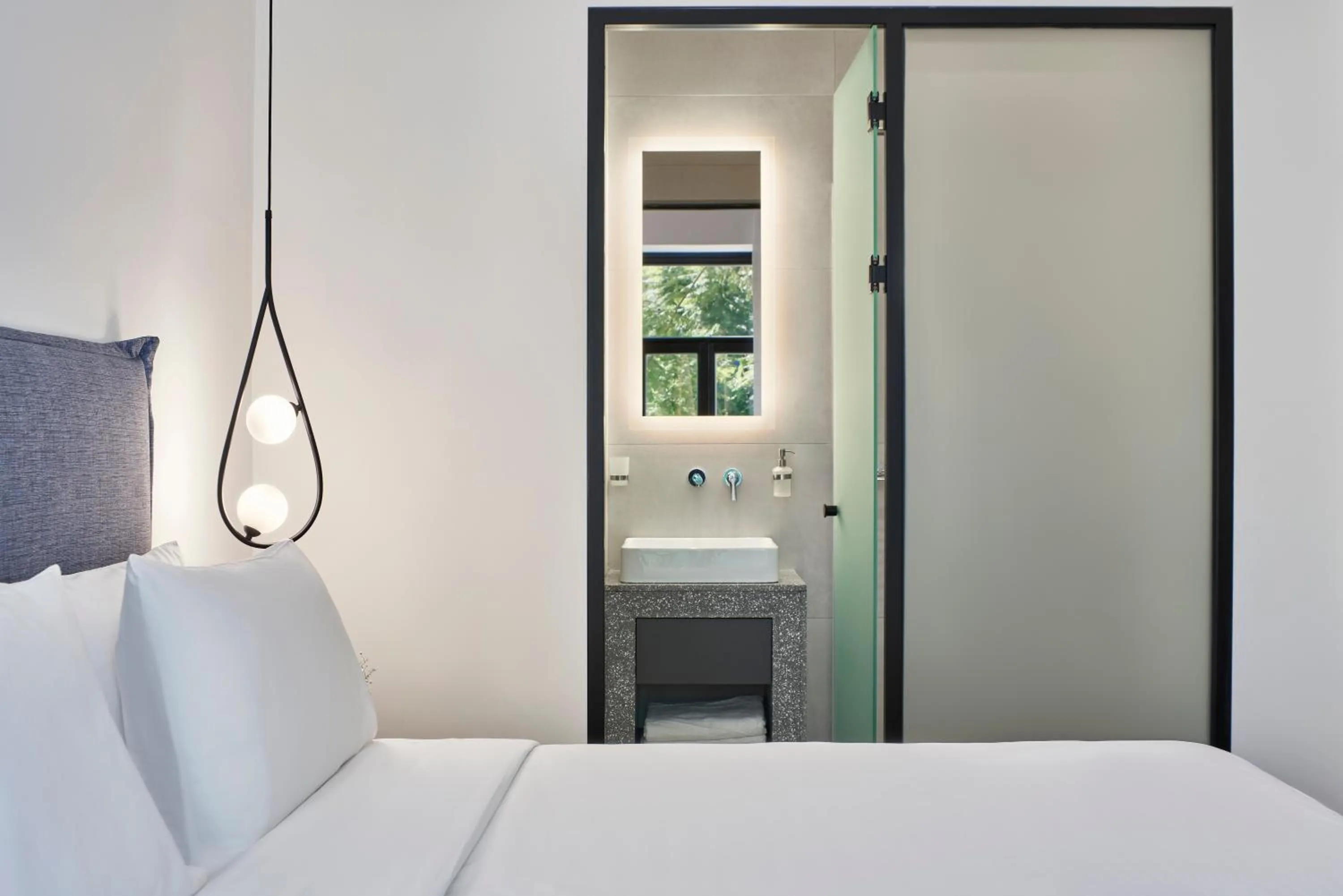 Bed in NLH MONASTIRAKI - Neighborhood Lifestyle Hotels