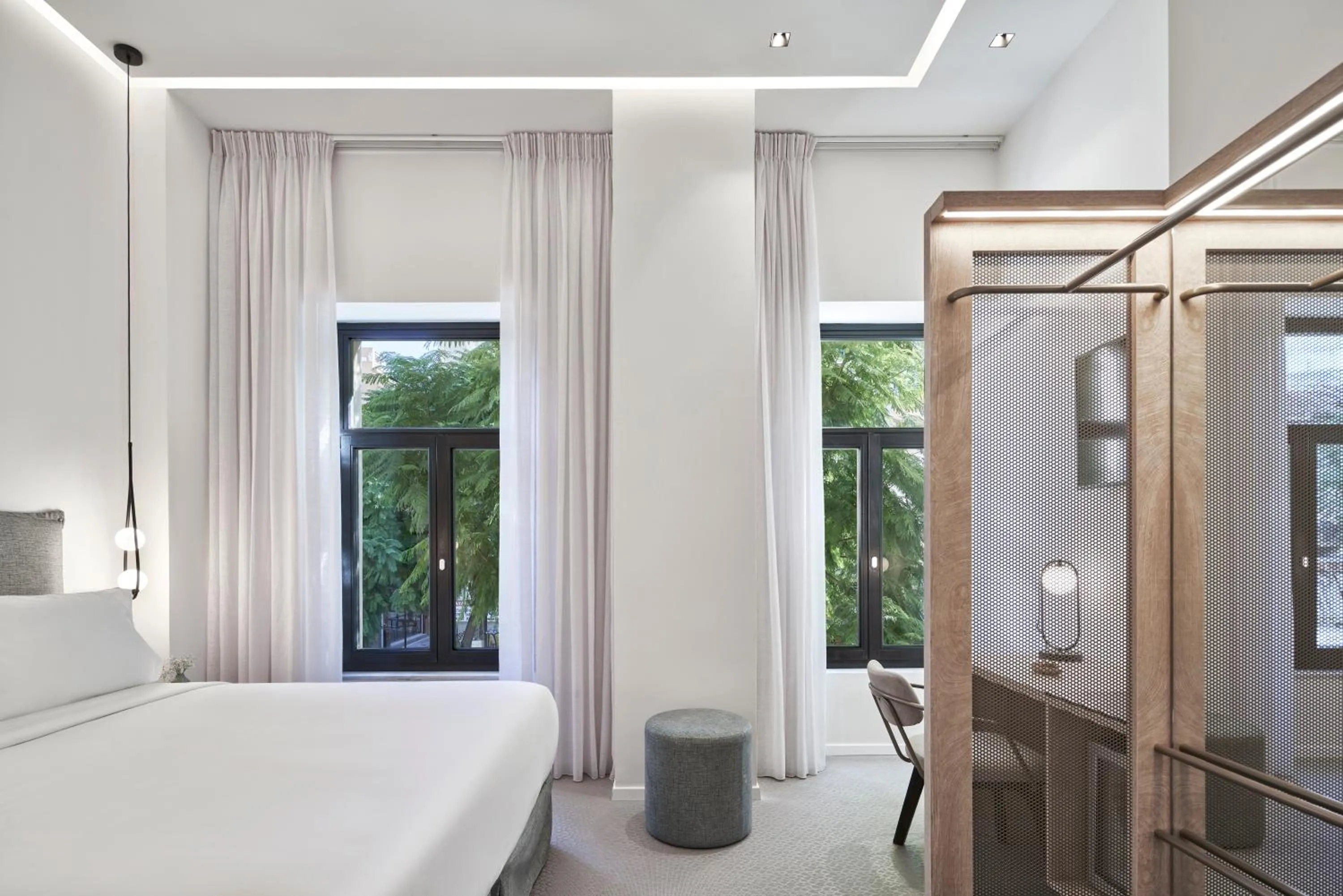 Bed in NLH MONASTIRAKI - Neighborhood Lifestyle Hotels