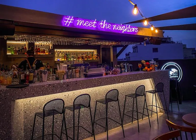 Lounge or bar in NLH MONASTIRAKI - Neighborhood Lifestyle Hotels