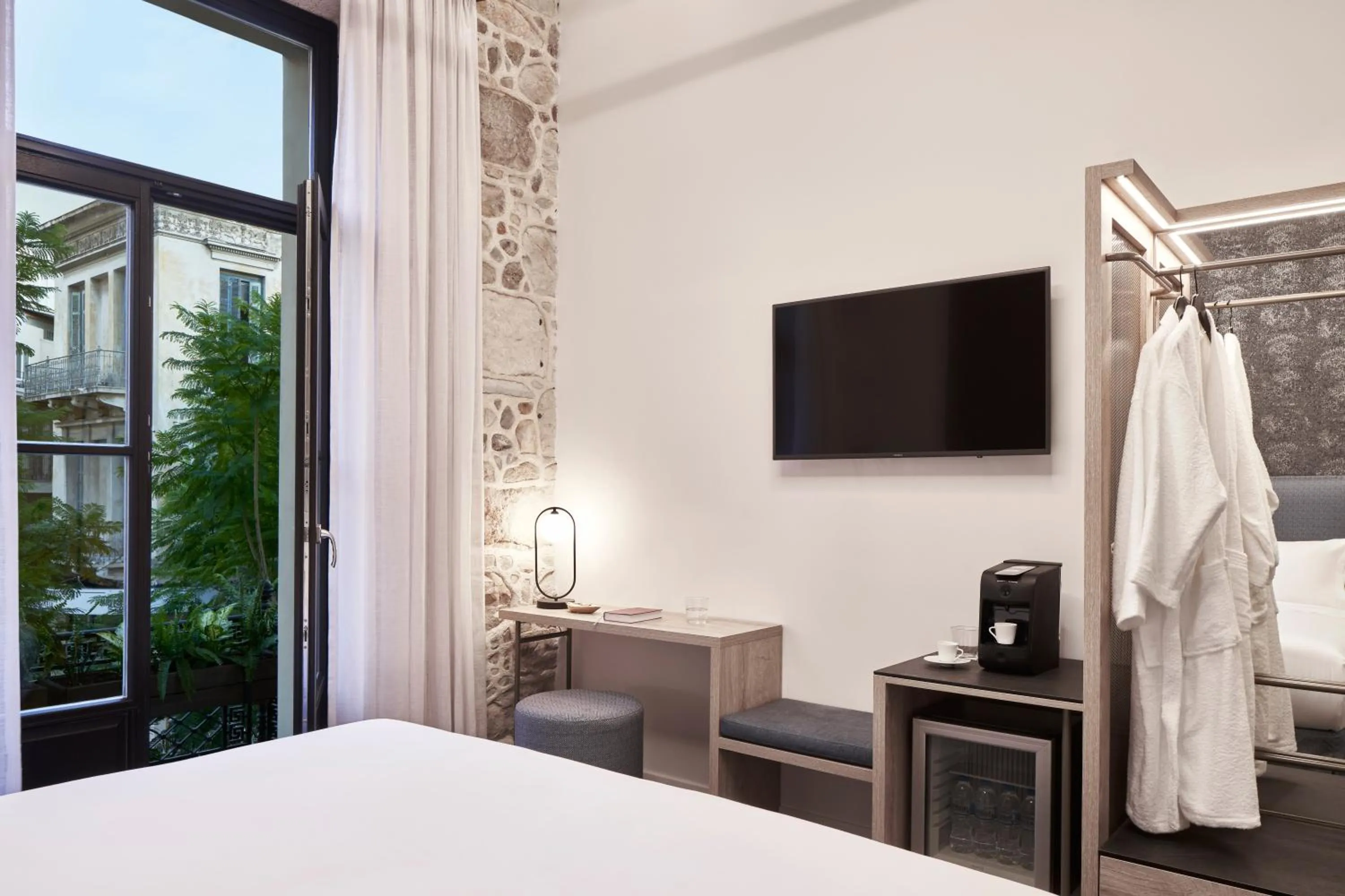 Bed in NLH MONASTIRAKI - Neighborhood Lifestyle Hotels