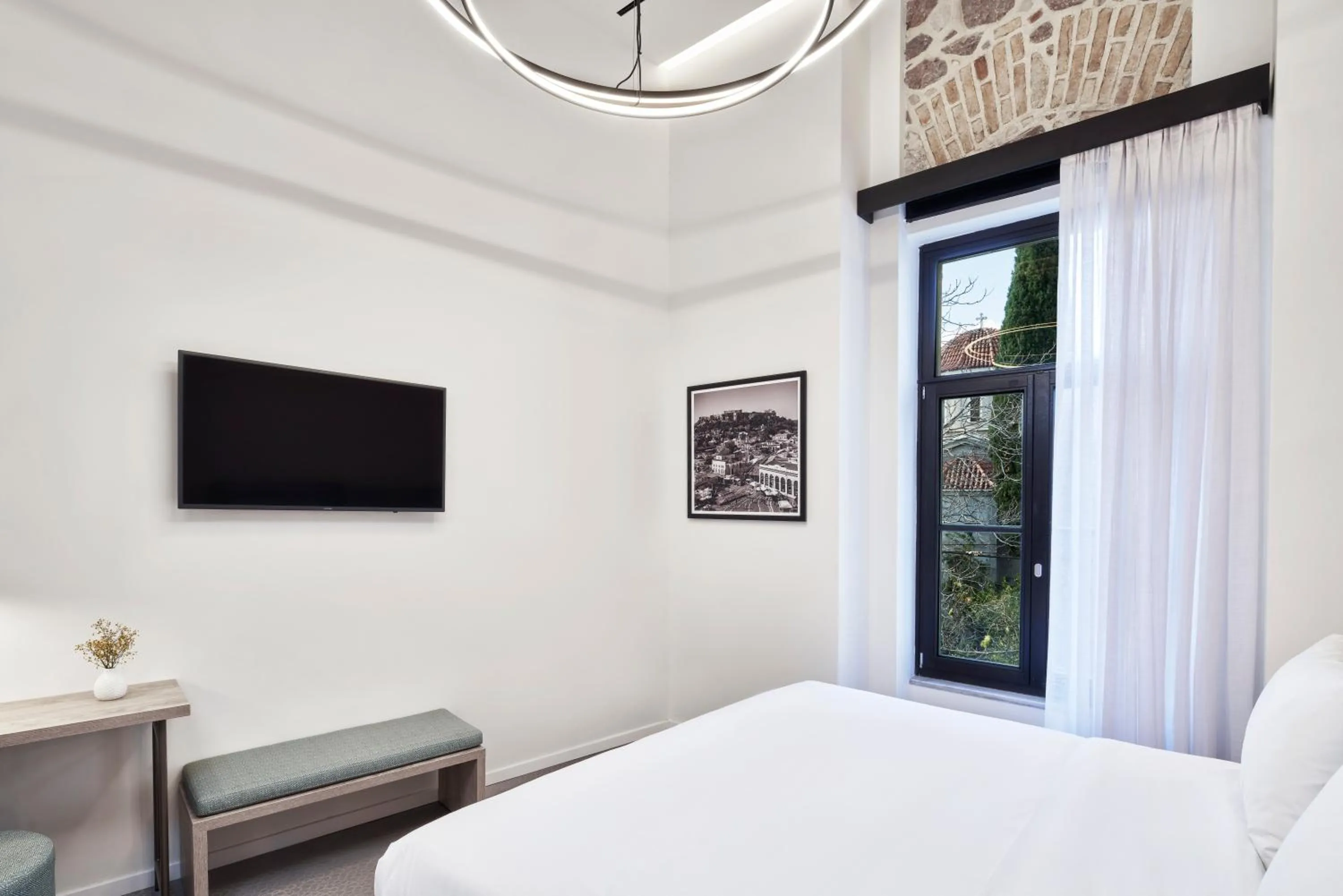 Bed in NLH MONASTIRAKI - Neighborhood Lifestyle Hotels