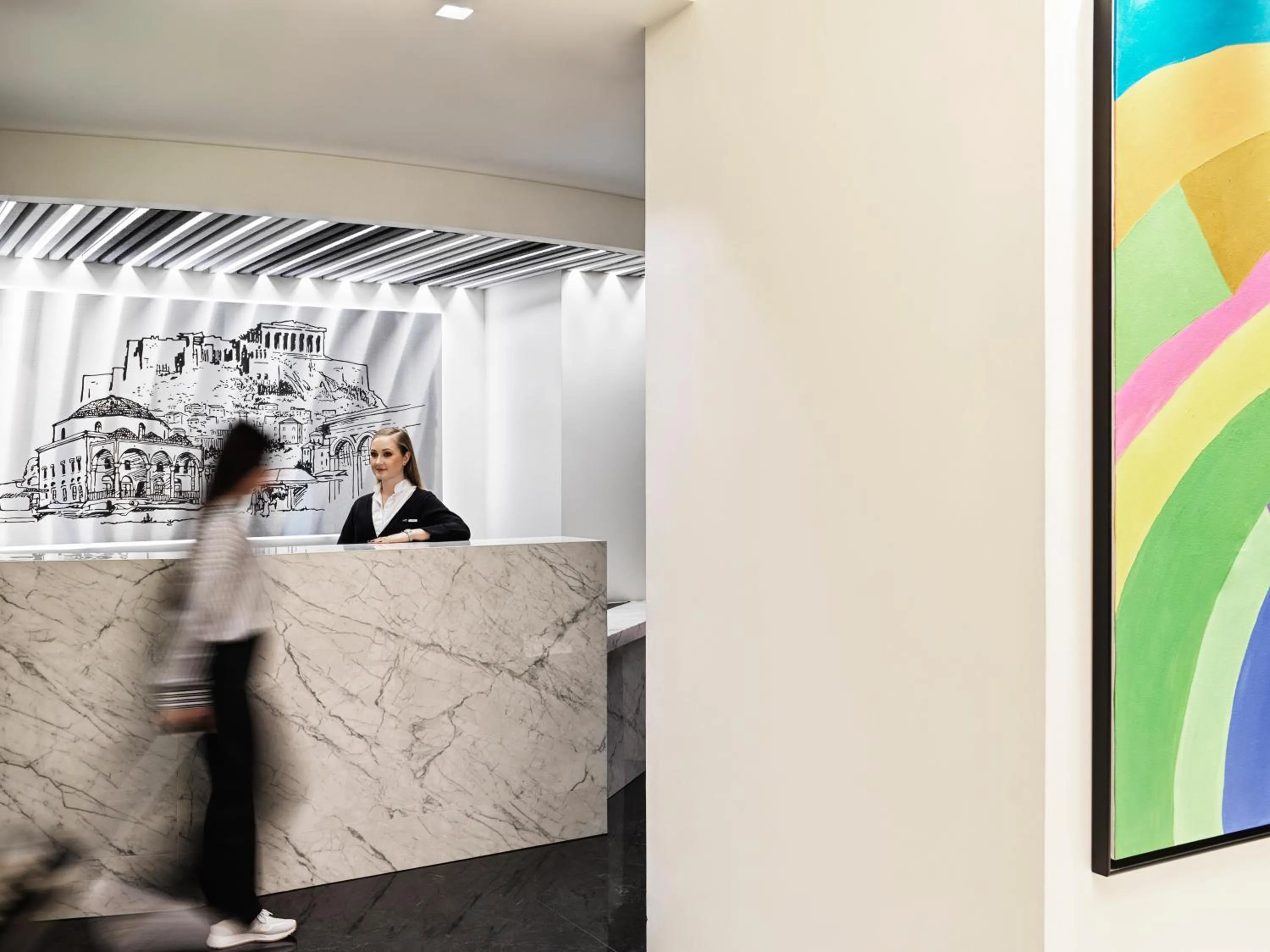 Lobby or reception in NLH MONASTIRAKI - Neighborhood Lifestyle Hotels