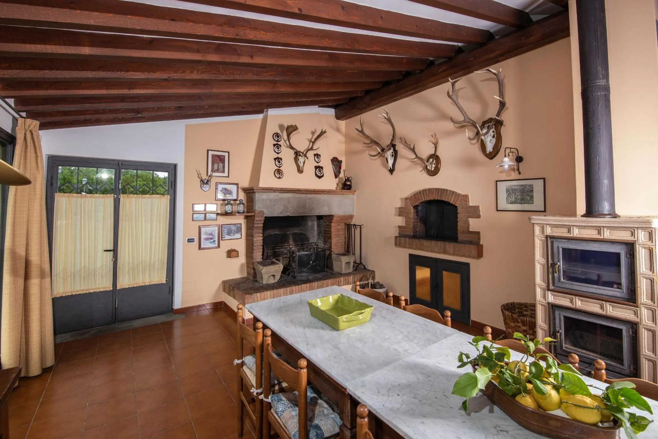 Dining area in Villa la Cornice - Teloni
