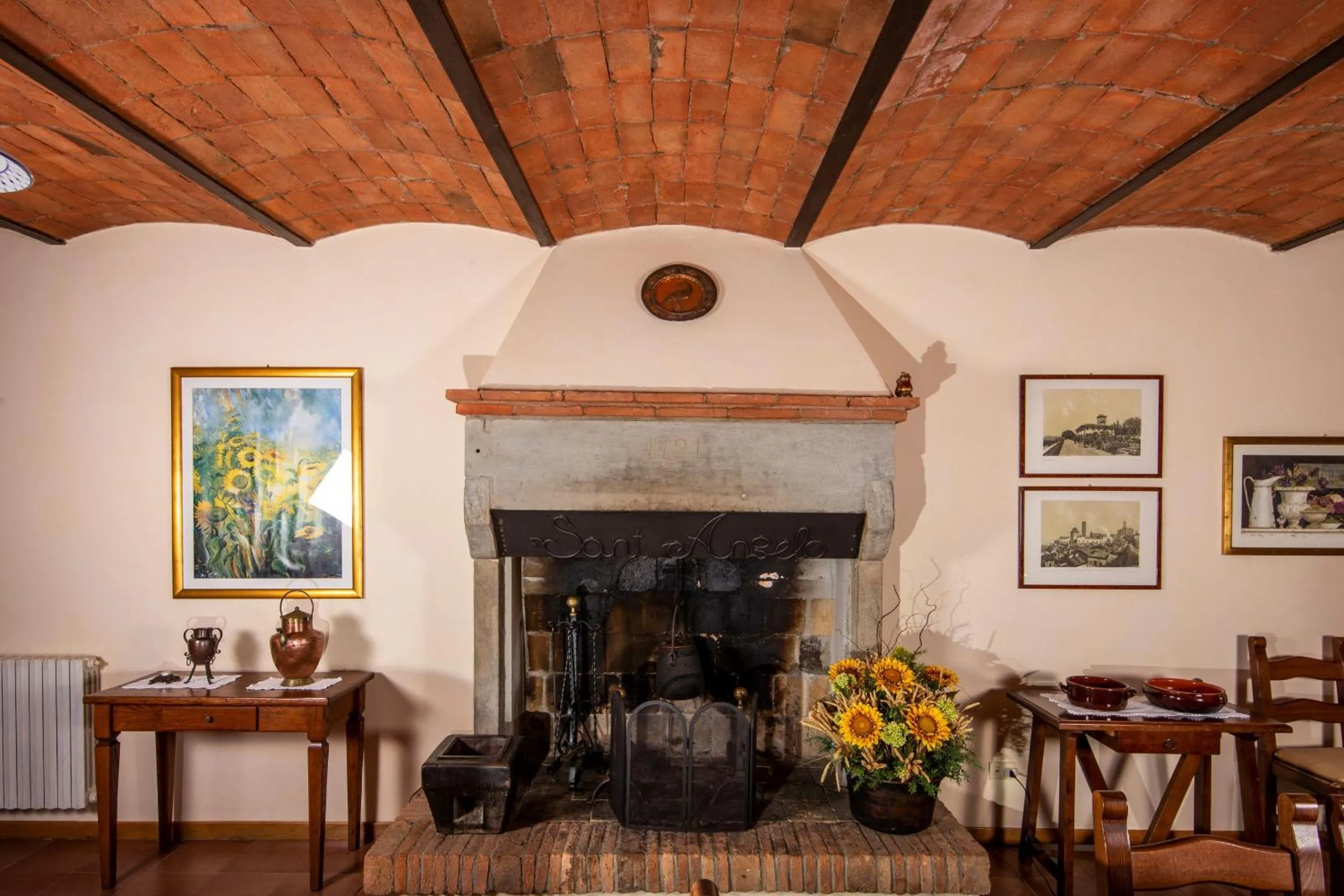 Living room in Villa la Cornice - Teloni