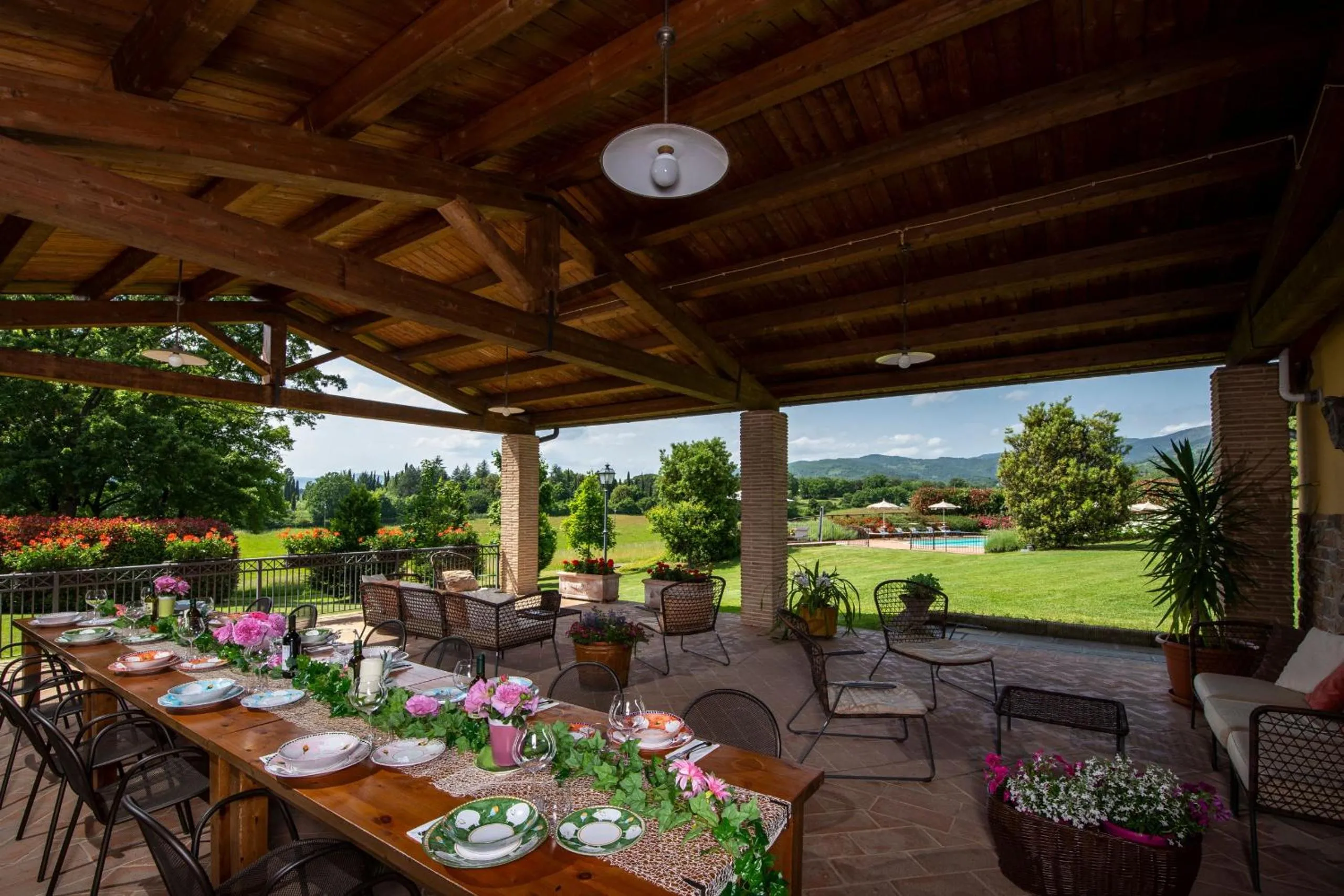 Day in Villa la Cornice - Teloni