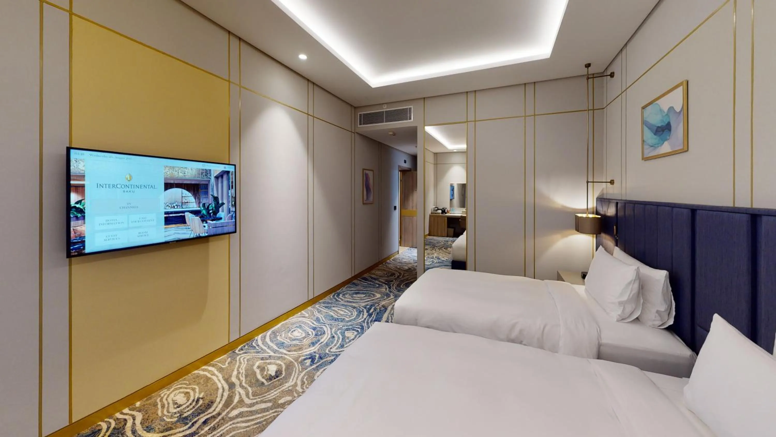 Photo of the whole room, Bed in InterContinental Baku by IHG