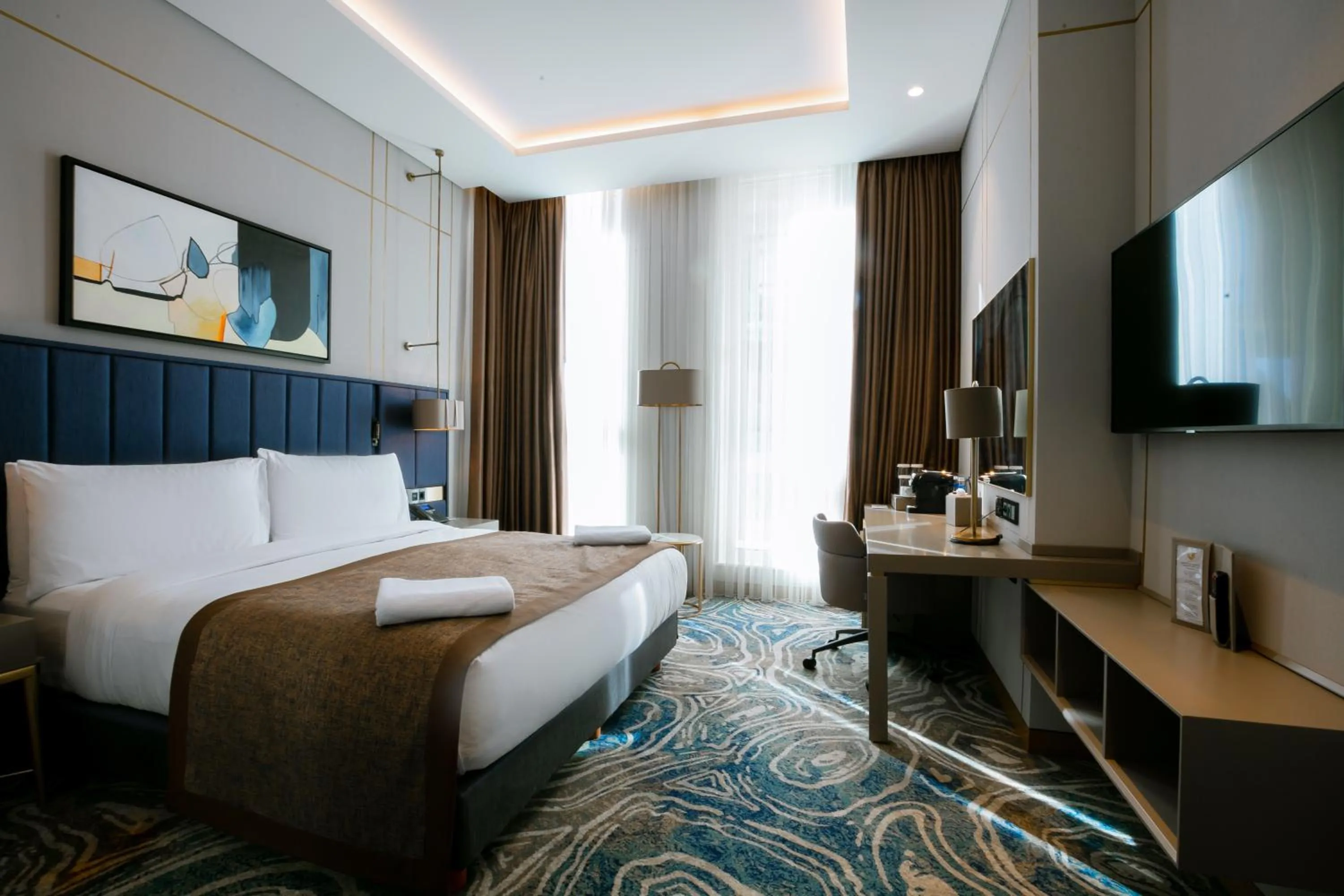 Bed in InterContinental Baku by IHG