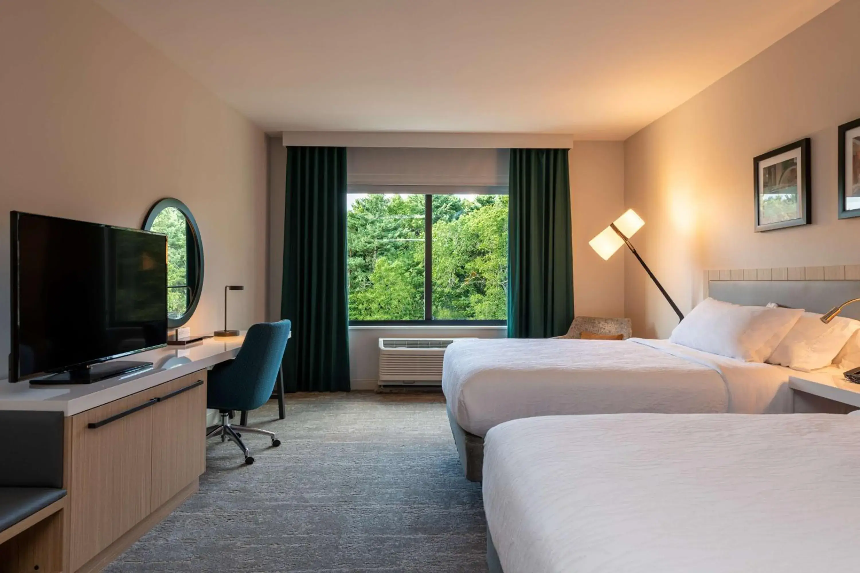 Queen Room with Two Queen Beds in Hilton Garden Inn Boston Canton, Ma Queen Room with Two Queen Beds in Hilton Garden Inn Boston Canton, Ma