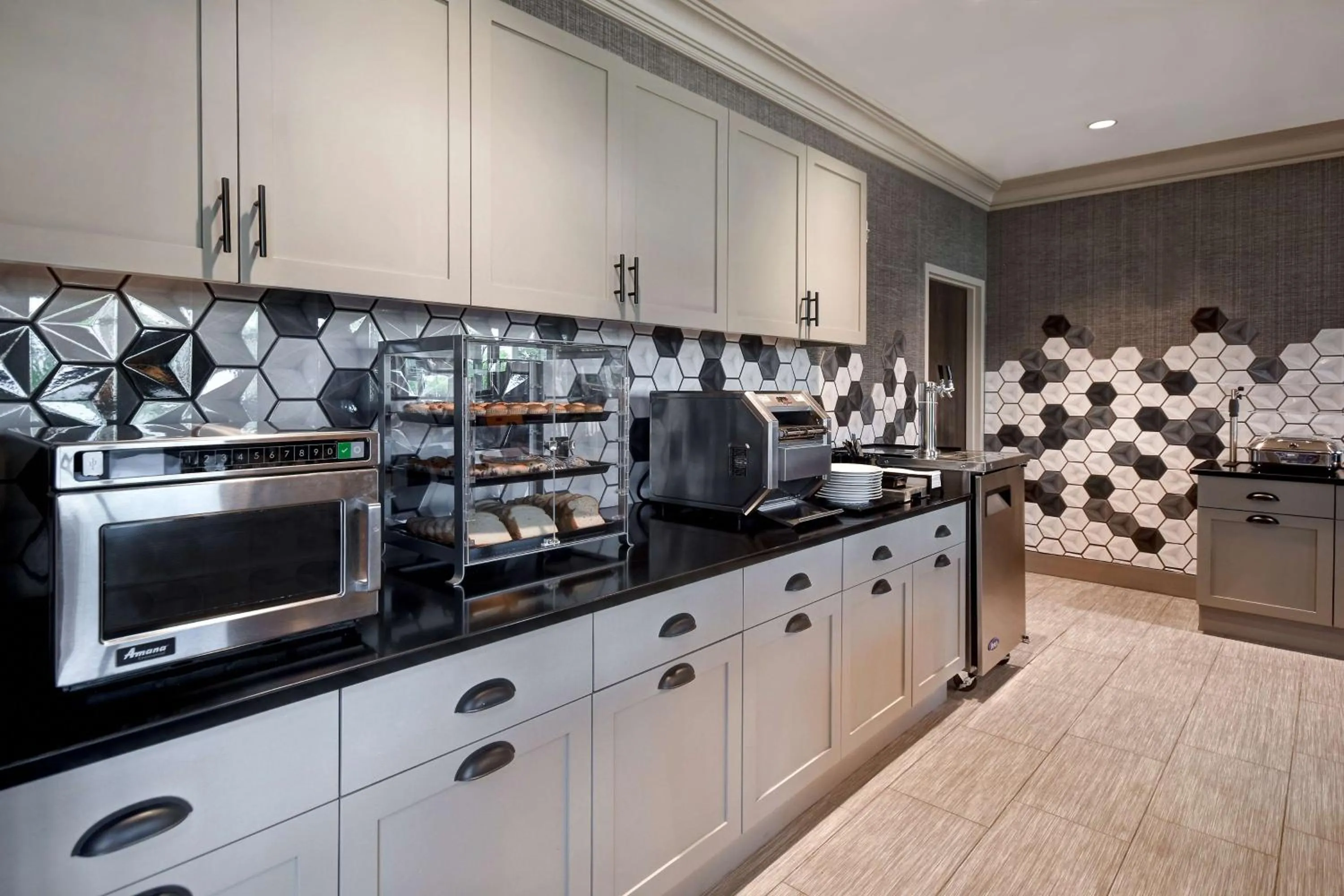 Breakfast in Homewood Suites by Hilton Tuscaloosa Downtown- Near Univ of Alabama