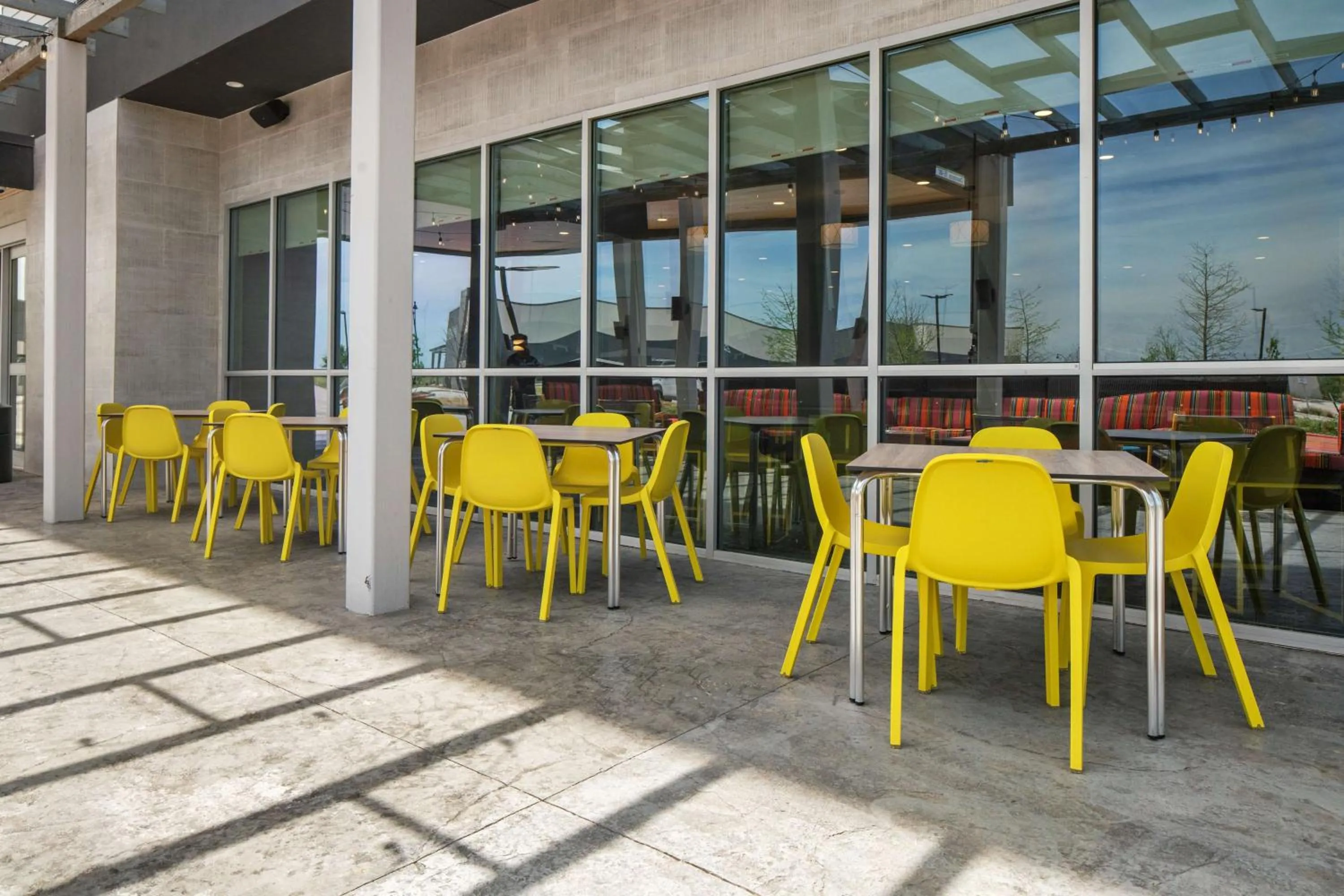 Patio in Home2 Suites By Hilton Rowlett Rockwall Marina