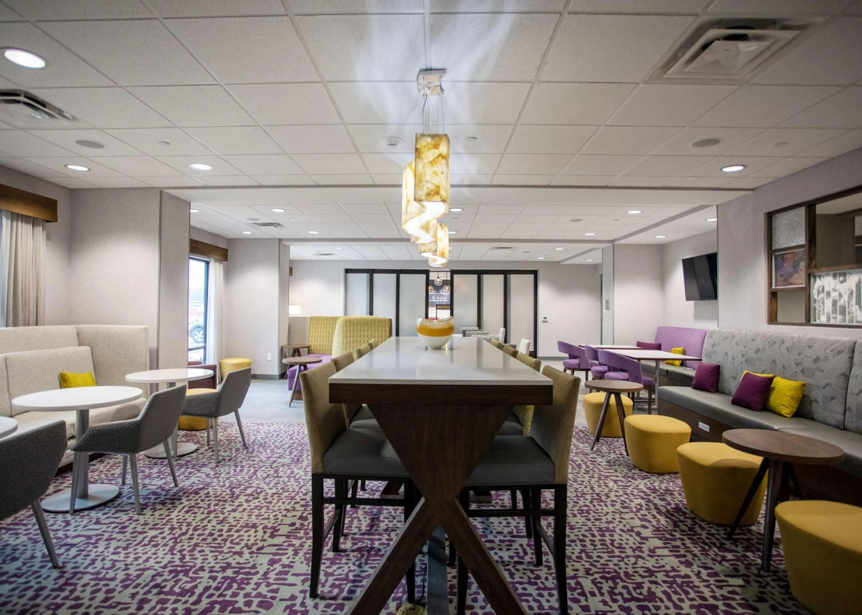 Lobby or reception in Hampton Inn Lexington, Tn